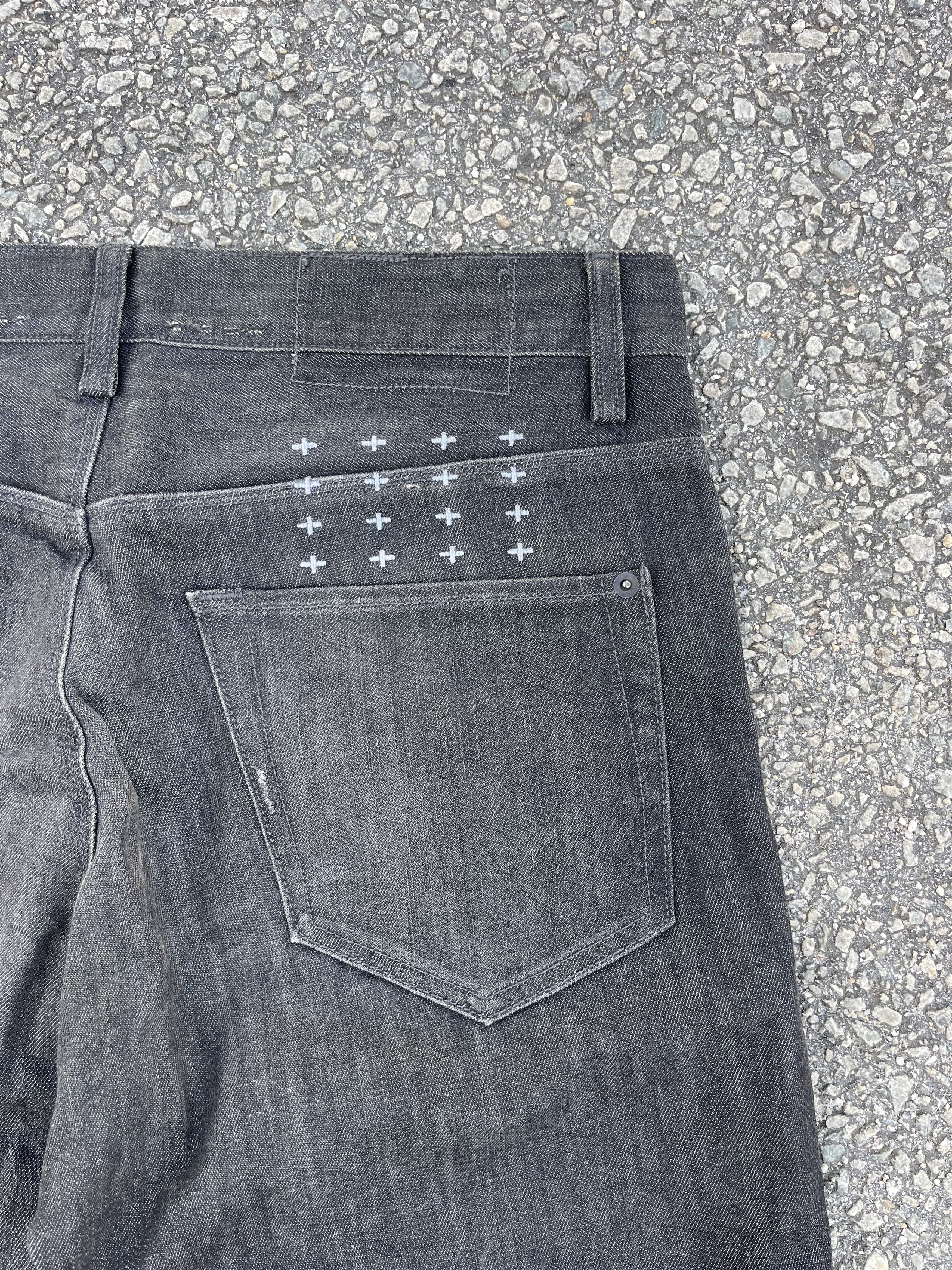 Ksubi Ksubi Dee Dee Pre Loved Black Denim Size US 33 - 1 Thumbnail