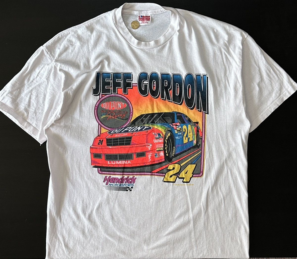 Hanes Vintage Jeff Gordon NASCAR T-Shirt – 1998 – Made in US – XXL Size US XXL / EU 58 / 5 - 1 Thumbnail