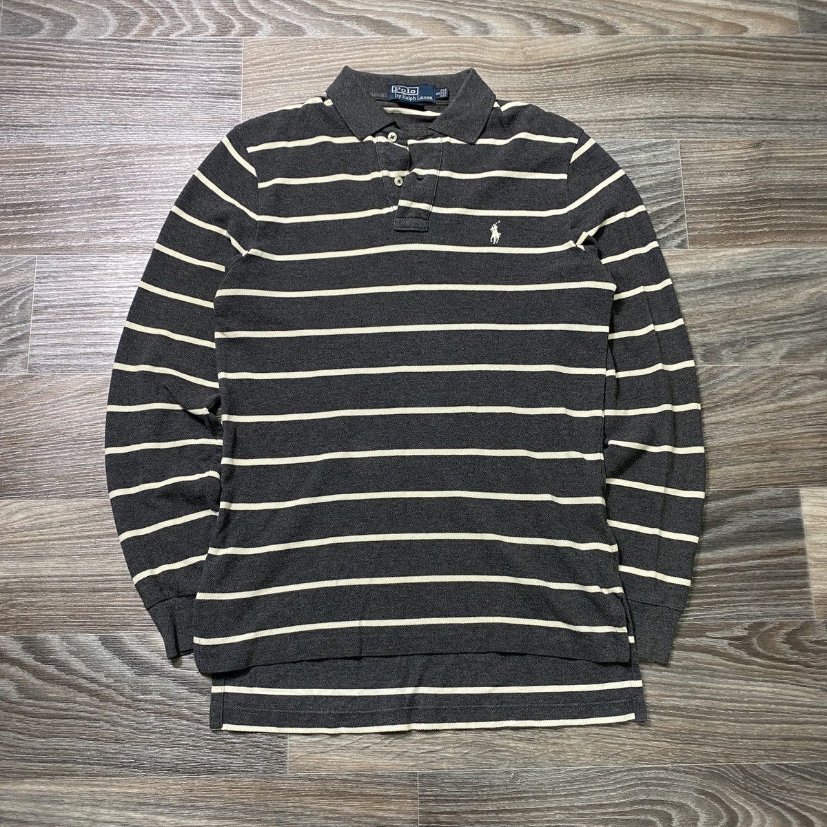 Polo Ralph Lauren × Ralph Lauren × Vintage Vintage Ralph Lauren mini pony long sleeve polos Size US S / EU 44-46 / 1 - 1 Thumbnail