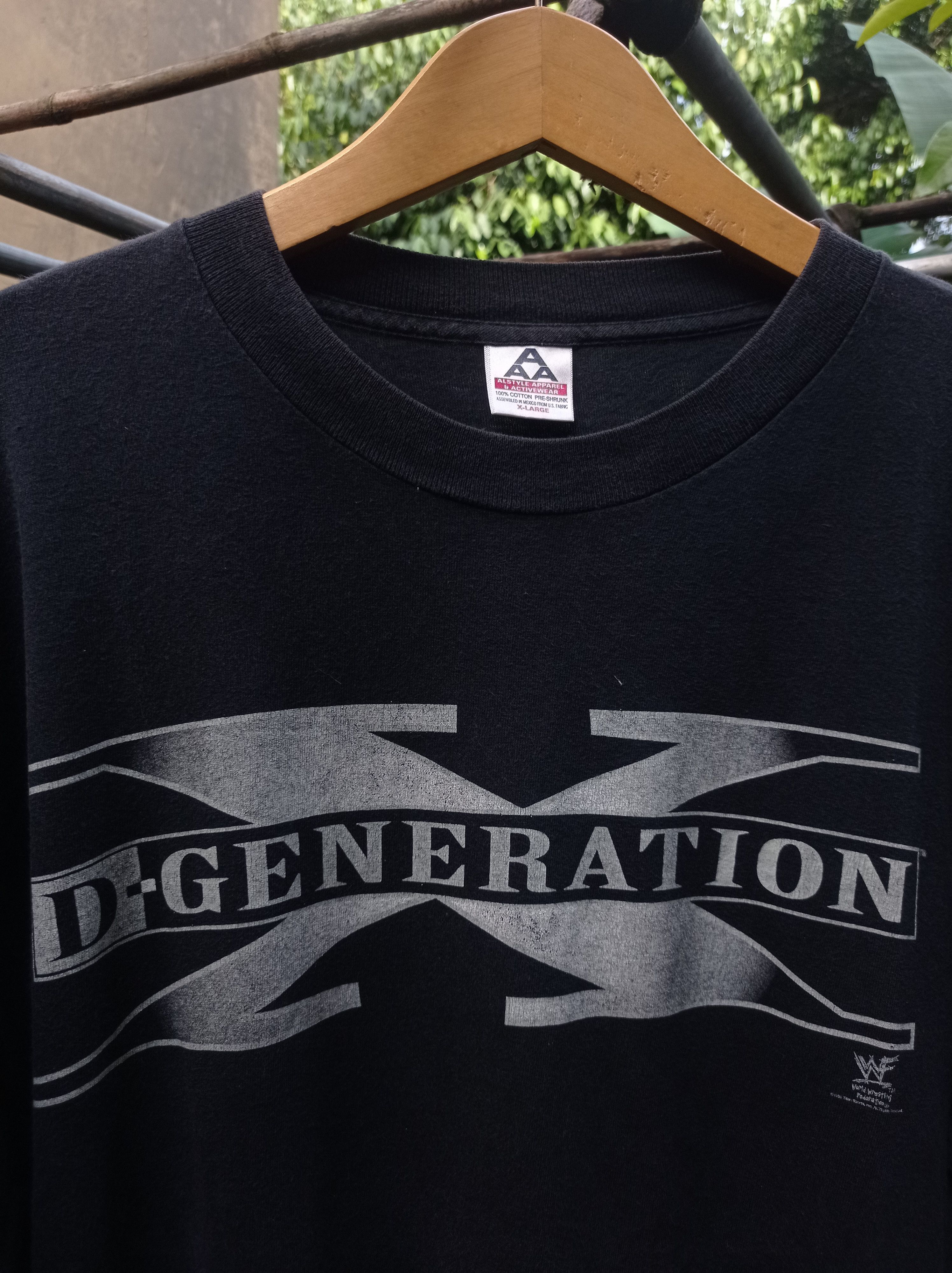 WWF Vintage wwe wwf dx generation longsleeve t-shirt Size US XL / EU 56 / 4 - 3 Thumbnail