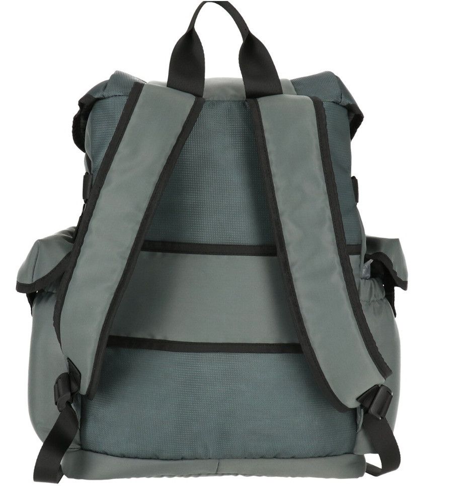 Roberto Cavalli Roberto Cavalli Casual Sport Utility Logo Backpack Green Size ONE SIZE - 3 Thumbnail