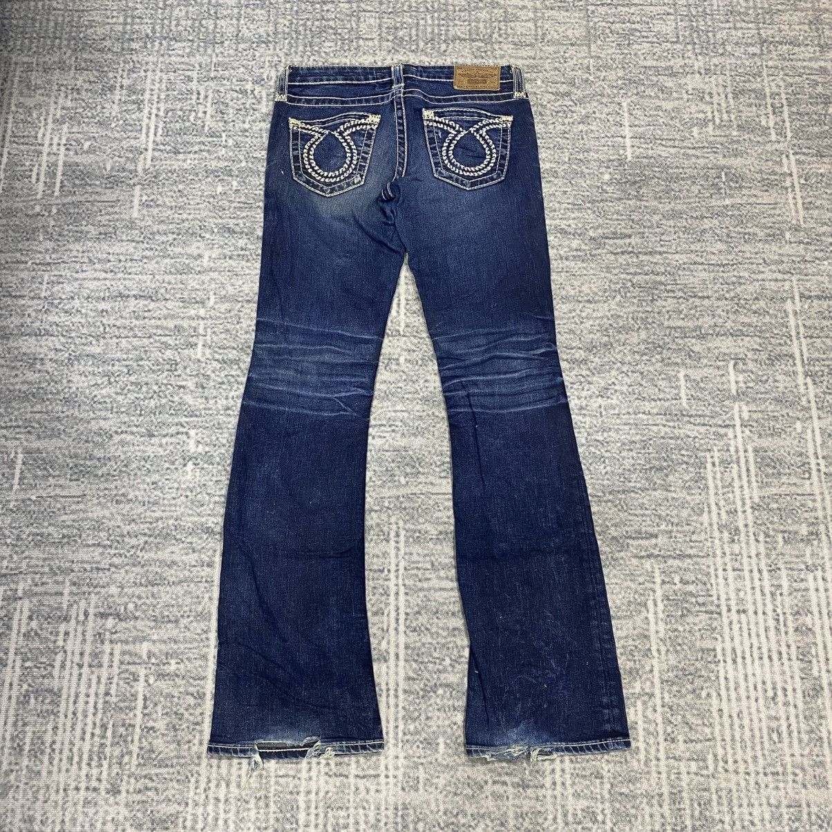 Japanese Brand Flared🔥 Big Star Bootcut Jeans Punk Size US 30 / EU 46 - 3 Thumbnail
