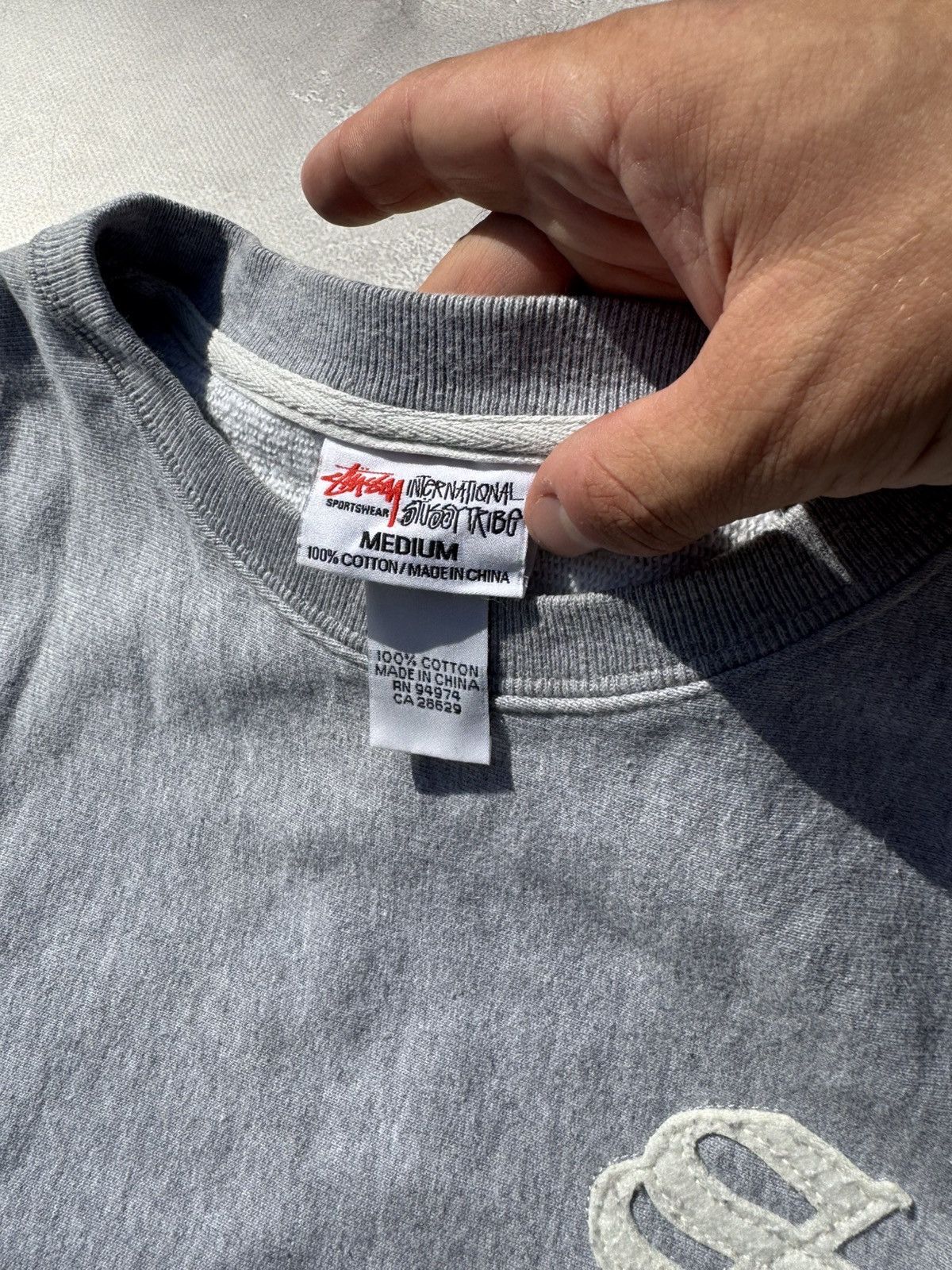 Stussy Vintsge Stussy Athletic Heavy Cotton Sweatshirt Size US S / EU 44-46 / 1 - 5 Thumbnail