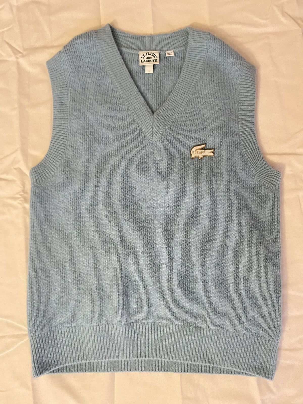 Golf le Fleur × Lacoste Golf Le Fleur* sweater vest Size US S / EU 44-46 / 1 - 1 Thumbnail