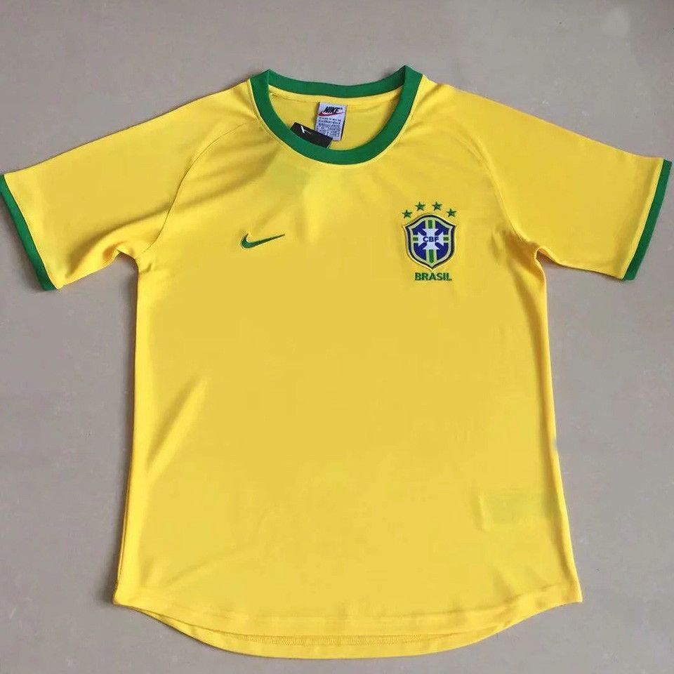 Nike × Vintage vintage brazil soccer jersey Size US M / EU 48-50 / 2 - 1 Thumbnail