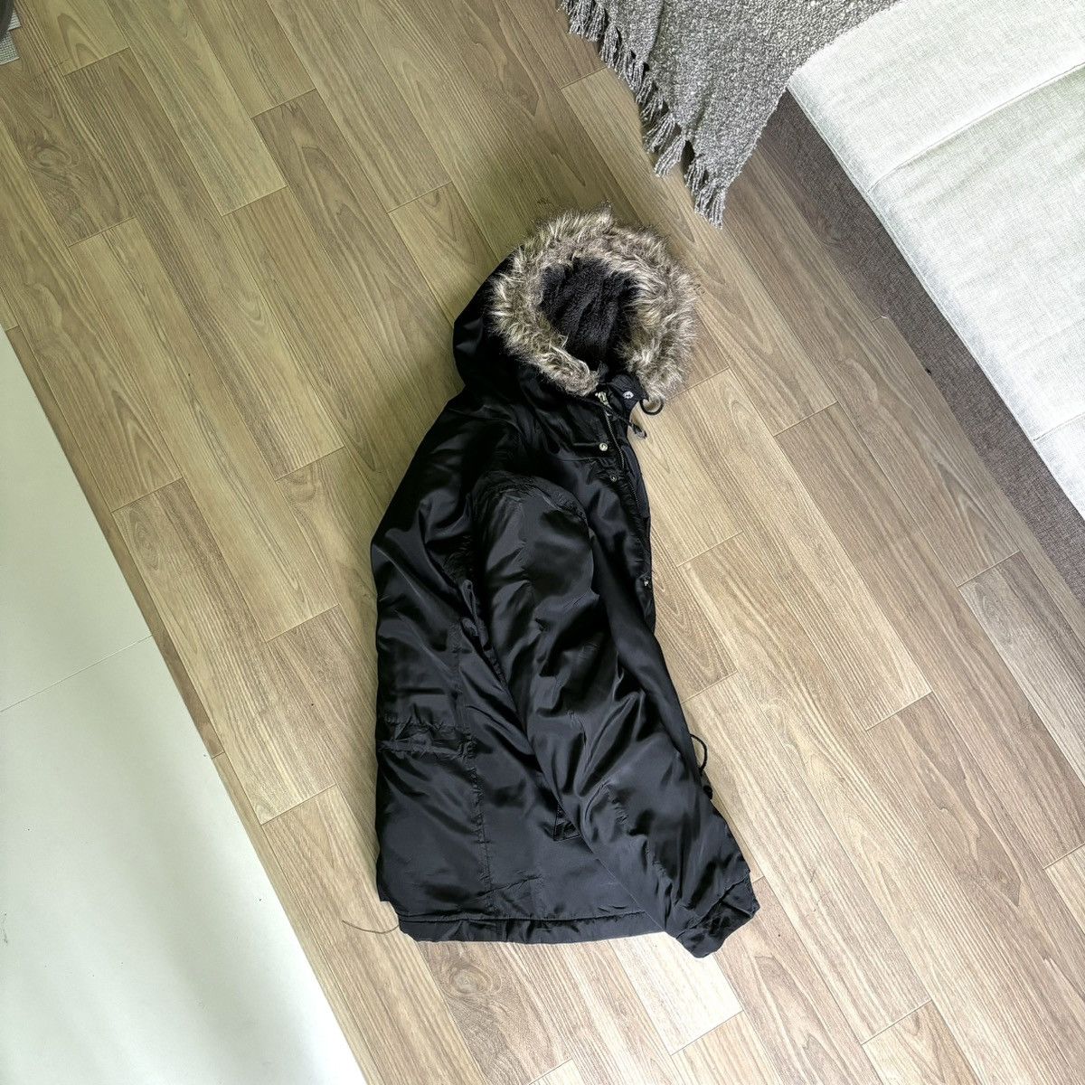 Hysteric Glamour × If Six Was Nine × Le Grande Bleu (L.G.B.) Panaspur Fur jacket down puffer LGB ifsixwasnine Size US L / EU 52-54 / 3 - 4 Thumbnail