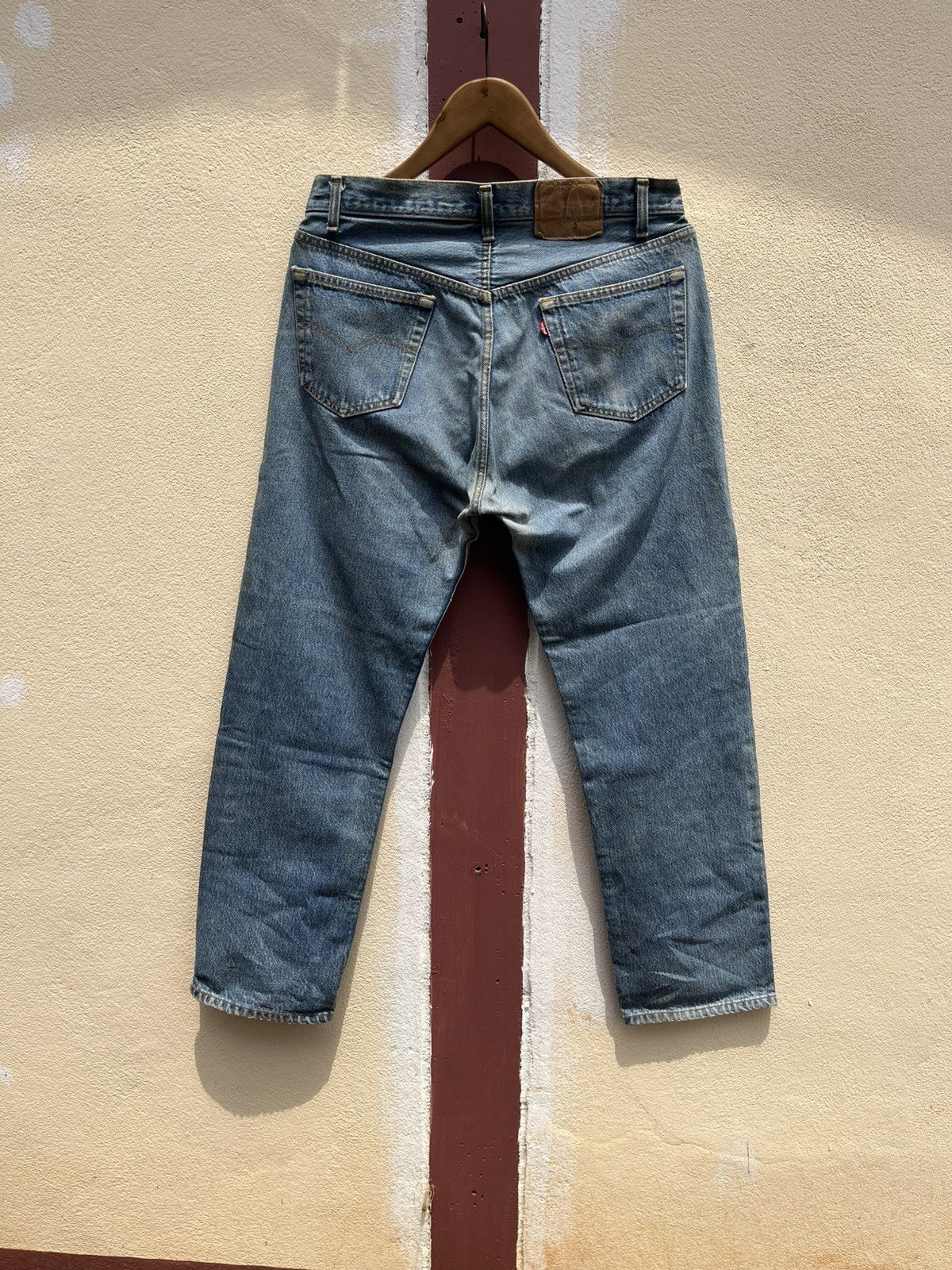 Vintage Thrashed Faded 80s’ Levi’s 501 Size US 33 - 4 Thumbnail
