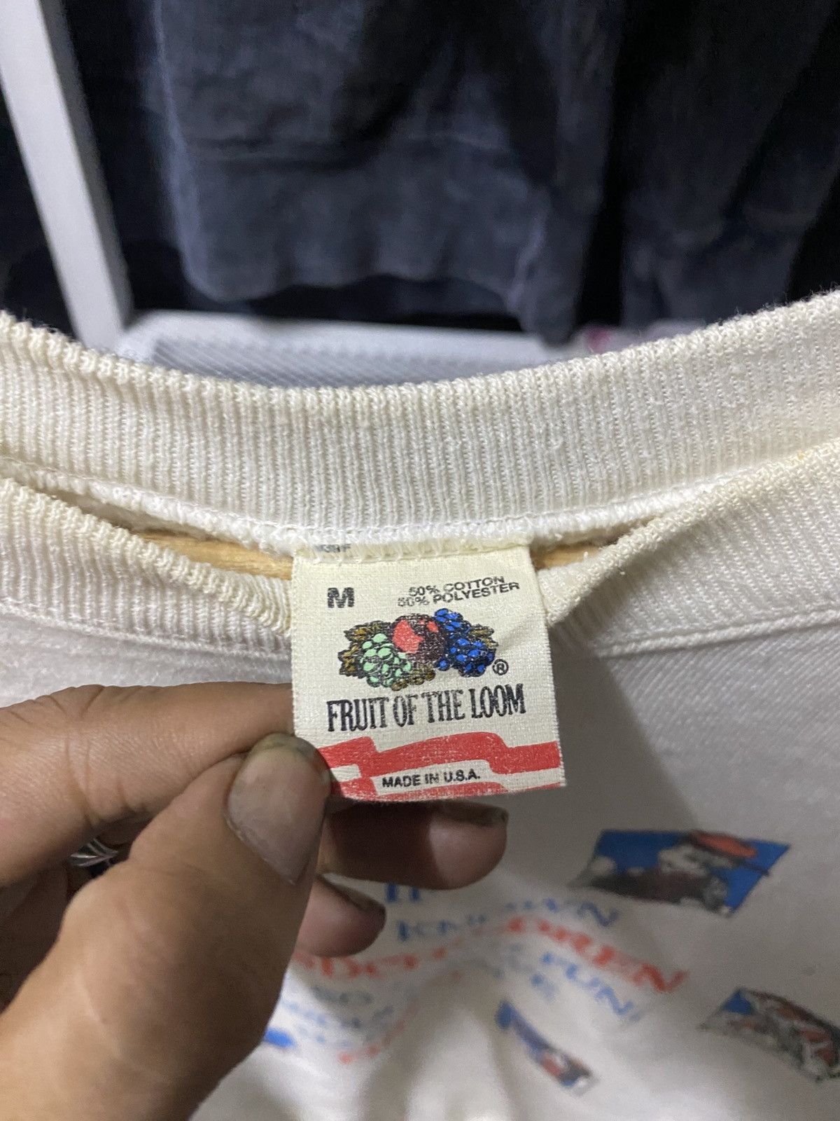 Fruit Of The Loom × Vintage vintage Art Sweatshirt Size US XS / EU 42 / 0 - 5 Thumbnail