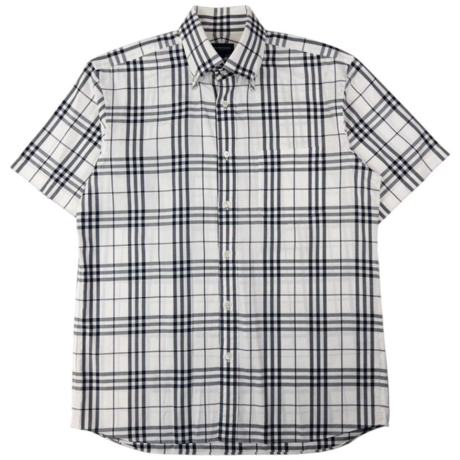 Burberry Vintage Burberry Golf Nova Check Button Up Shirt Size L Size US L / EU 52-54 / 3 - 1 Thumbnail