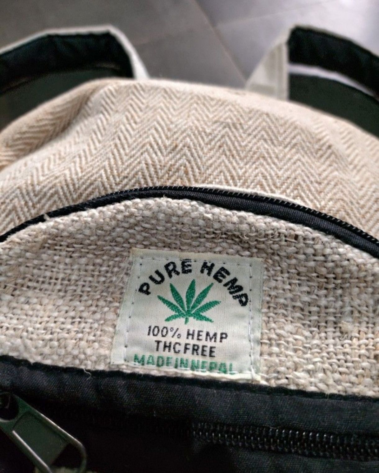 Other Himalayan Pure Hemp Mini Bag Size ONE SIZE - 3 Thumbnail