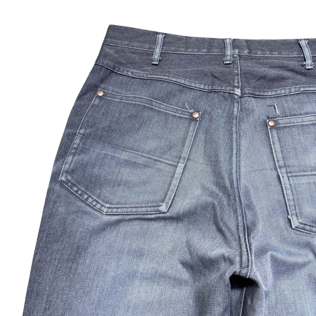 Needles Needles Faded Black Denim Loose Jeans Size US 31 - 10 Thumbnail