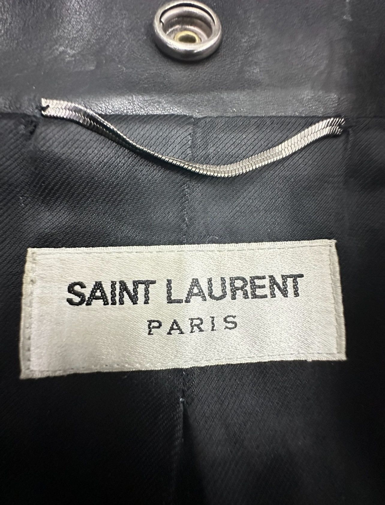 Saint Laurent Paris *RARE* Saint Laurent SS15 Stud Leather Jacket Sz.48 Size US M / EU 48-50 / 2 - 7 Thumbnail