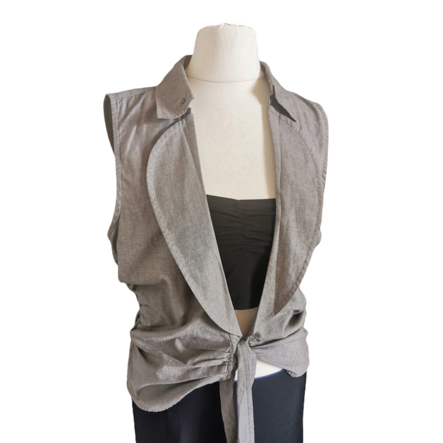Cop Copine The Cop Copine Ruched Bolero Top Size ONE SIZE - 2 Thumbnail