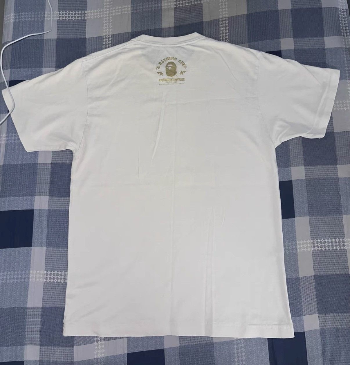 Bape BAPE OG Nigo era white short-sleeve T-shirt Size US L / EU 52-54 / 3 - 6 Thumbnail