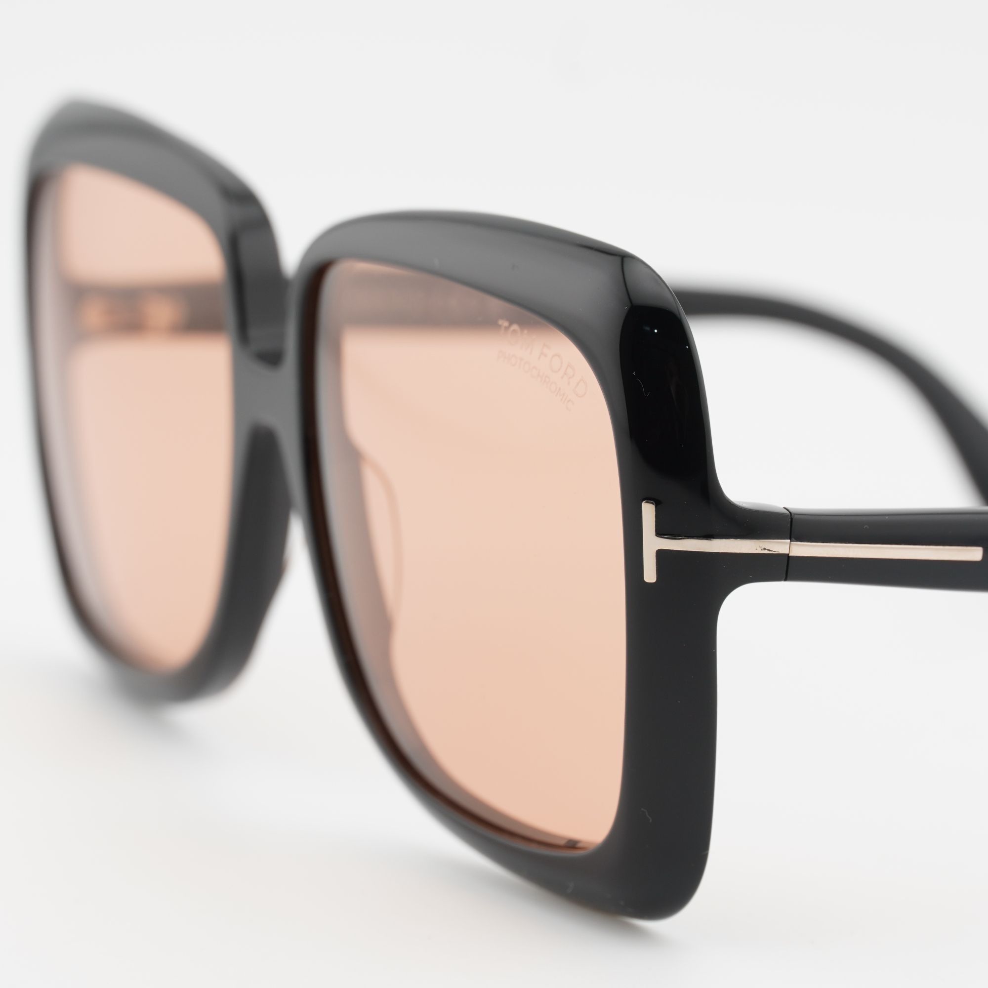 Tom Ford Tom Ford Lorelai FT1156 01E Sunglasses Black Butterfly Frame Size ONE SIZE - 3 Thumbnail