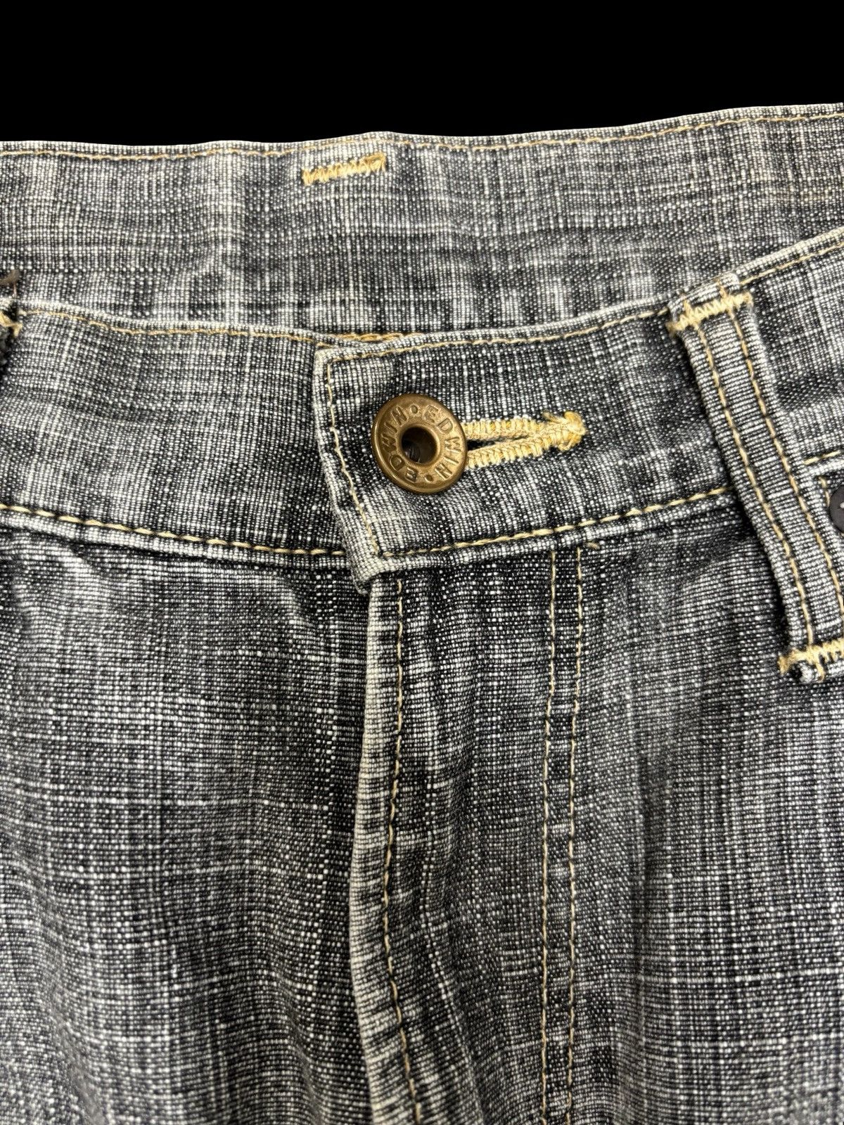 Edwin 💥Loose💥Edwin Faded Black Loose Straight Denim F627 Size US 30 / EU 46 - 3 Thumbnail