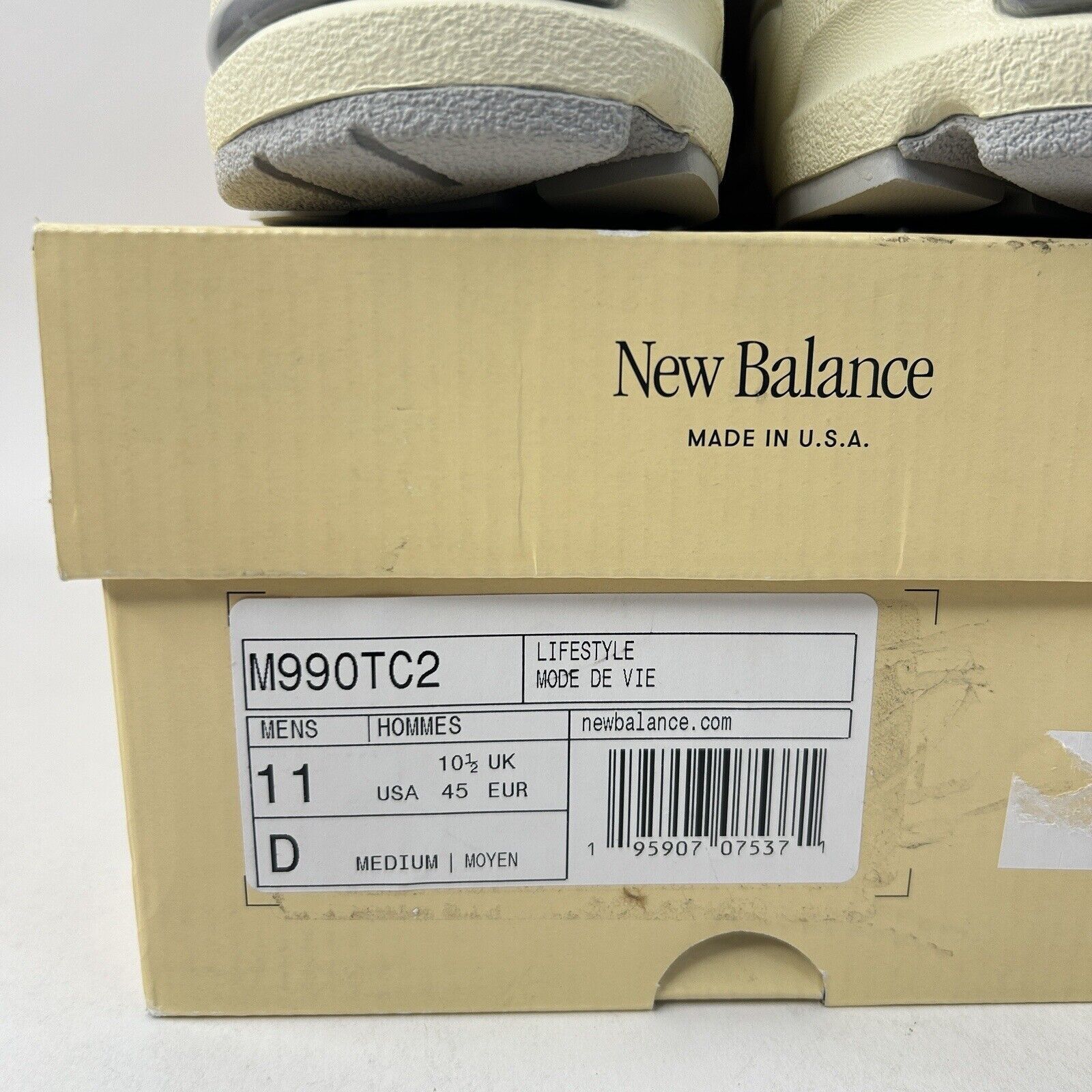 New Balance New Balance x Teddy Santis 990v2 “Sea Salt" 2024 Size US 11 / EU 44 - 5 Thumbnail