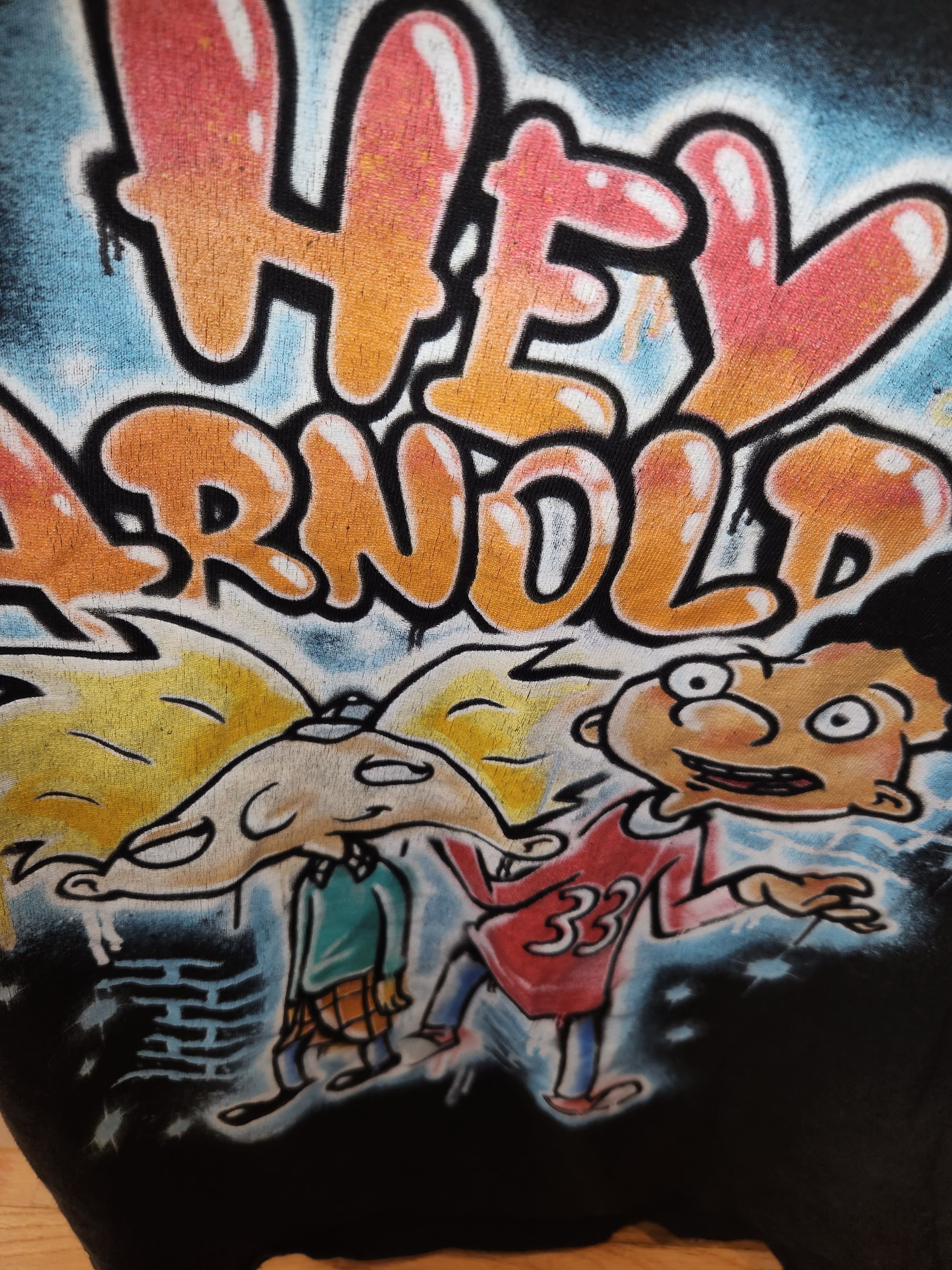 Nickelodeon × Vintage Nickelodeon Hey Arnold XL Vintage Graphic T Shirt Very Clean Size US XL / EU 56 / 4 - 3 Thumbnail