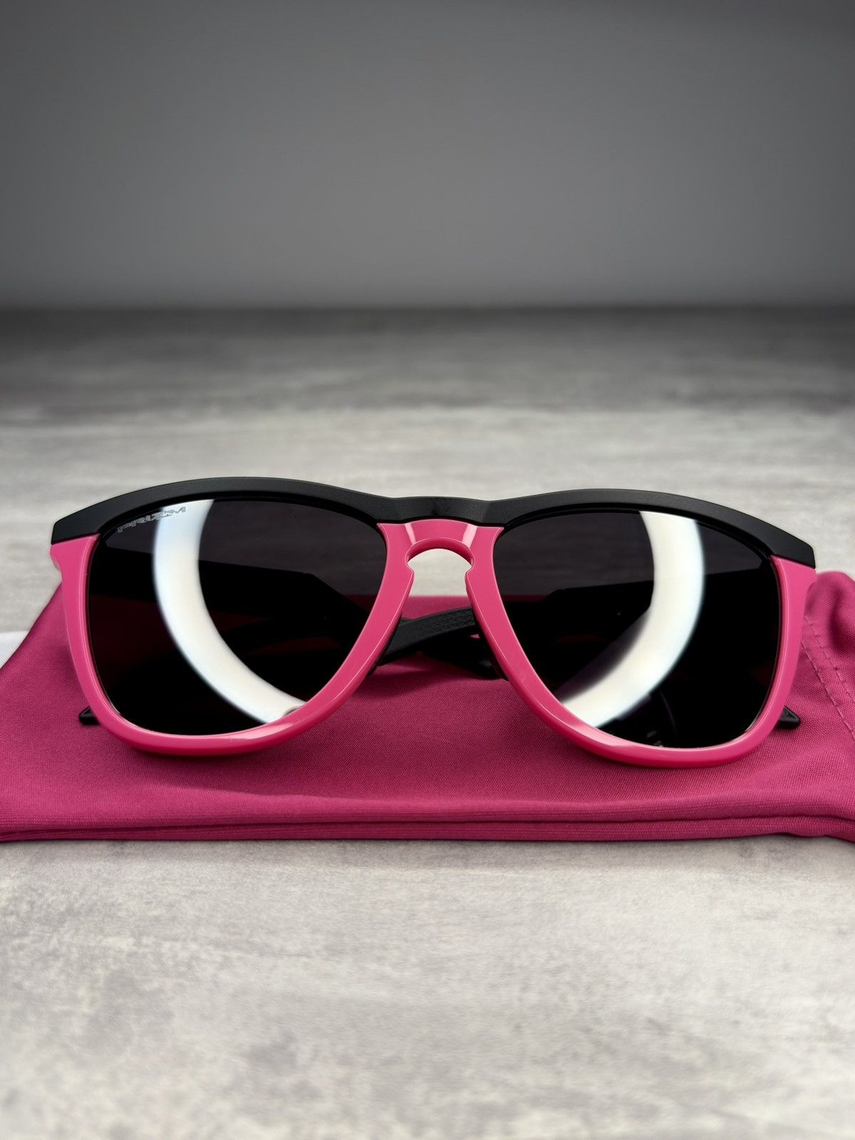 Oakley Oakley Sunglasses Frogskins Hybrid «Matte Black/Neon Pink» Size ONE SIZE - 5 Thumbnail