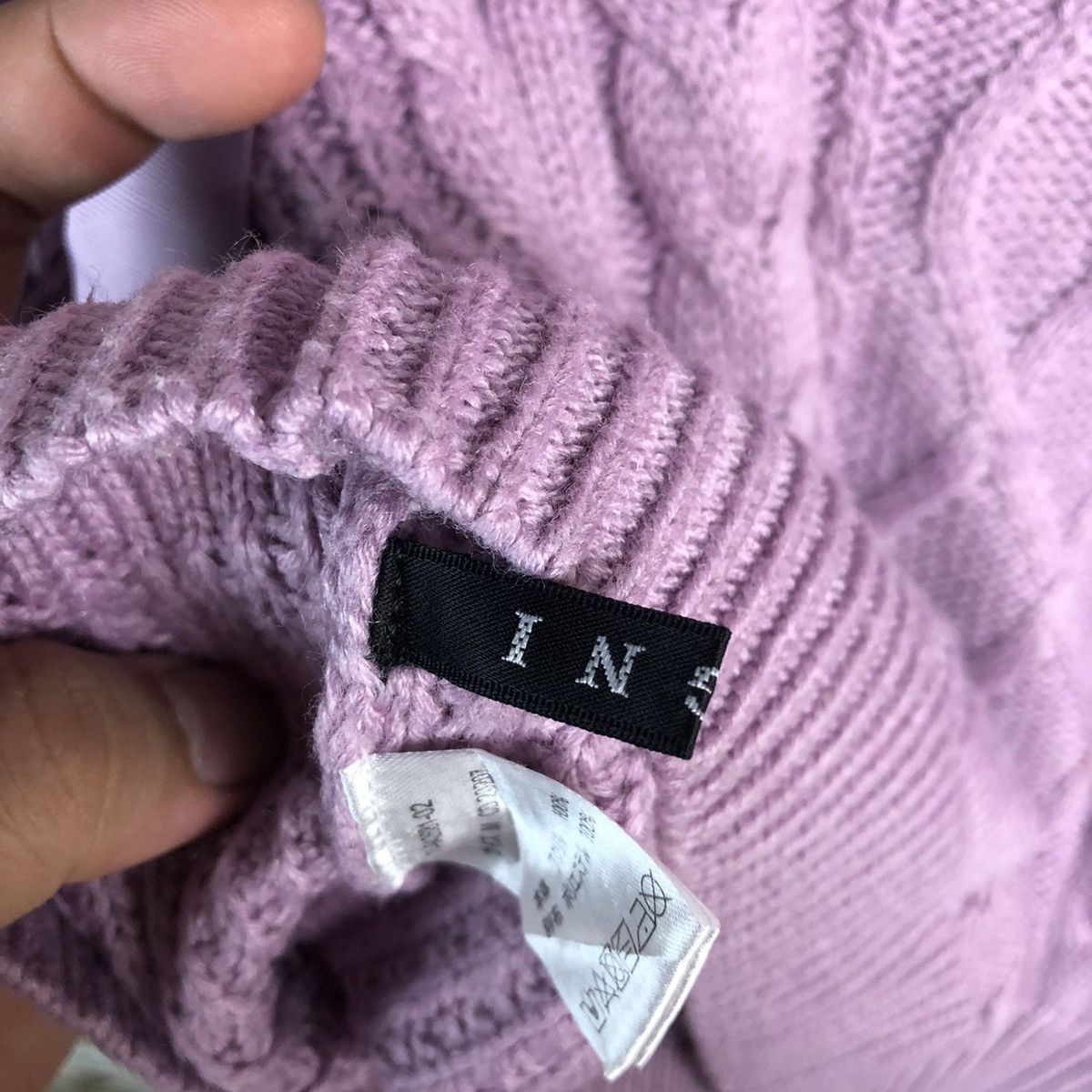 Homespun Knitwear Oversized Ingni Pink Knitwear #A960 Size M / US 6-8 / IT 42-44 - 12 Thumbnail