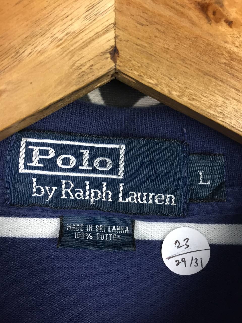 Polo Ralph Lauren Vtg Polo Ralph Lauren Small Logo Striped Polo Shirt Size L Size US L / EU 52-54 / 3 - 7 Thumbnail