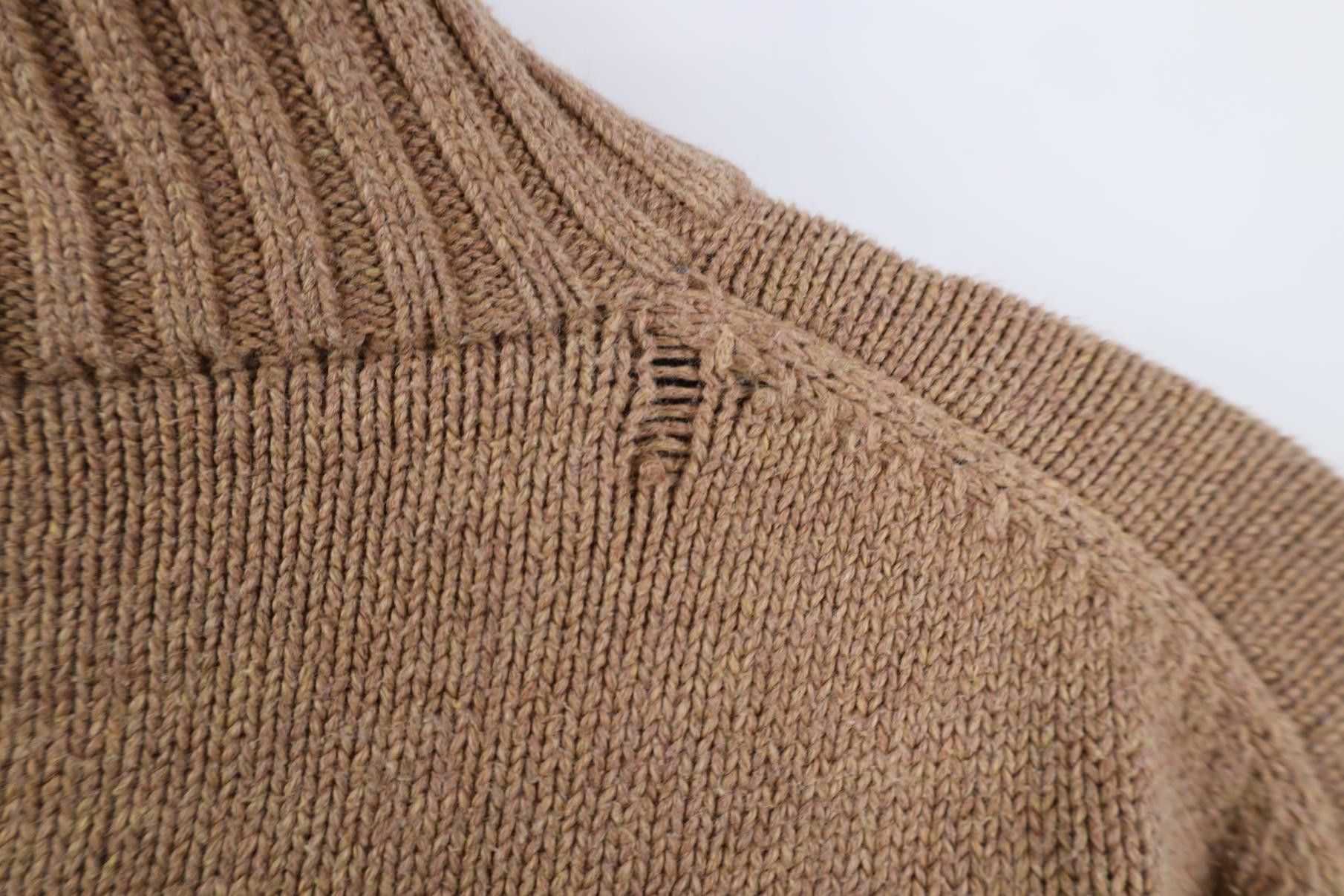 Polo Ralph Lauren Vintage Ralph Lauren Cotton Ribbed Knit 1/4 Zip Sweater Size US L / EU 52-54 / 3 - 10 Thumbnail