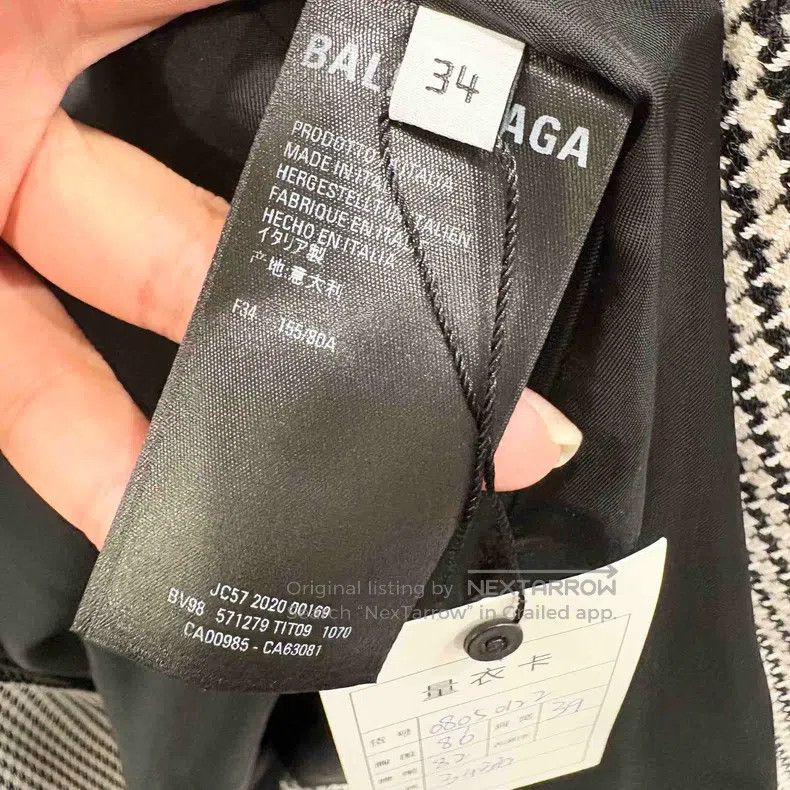 Balenciaga Balenciaga Blazer Size XXS / US 00 / IT 34 - 4 Thumbnail