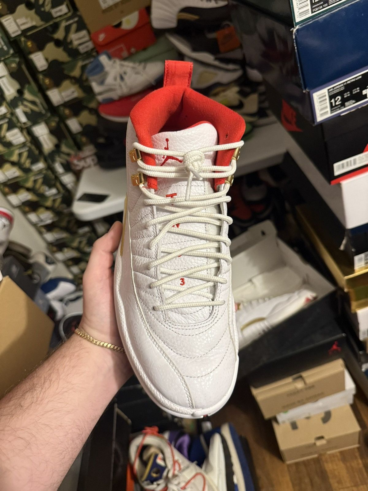 Jordan Brand Jordan retro 12 fiba sz 8.5 Size US 8.5 / EU 41-42 - 2 Thumbnail