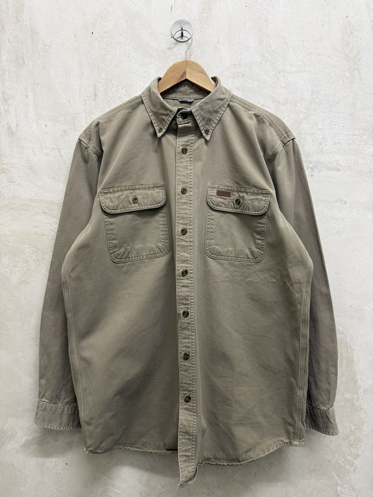 Carhartt Distressed Carhartt Cargo Pocket Button Up Shirt Size US L / EU 52-54 / 3 - 1 Thumbnail