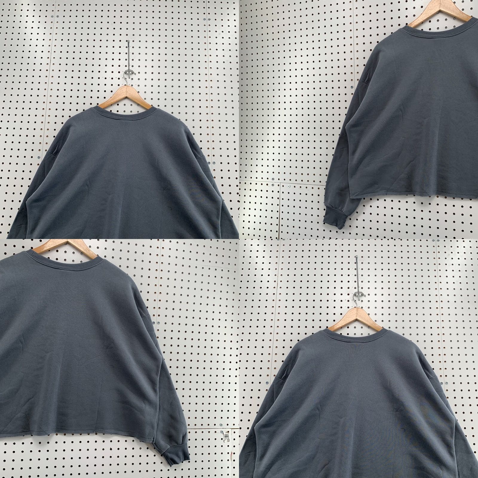 Vintage Pink Floyd Sweatshirt Gray Womens L Crew Neck Pullover NWT 28x22.5 Crewneck Sweatshirt Pullover Dark Gray 90s Concert Merch Womens Size L / US 10 / IT 46 - 10 Thumbnail