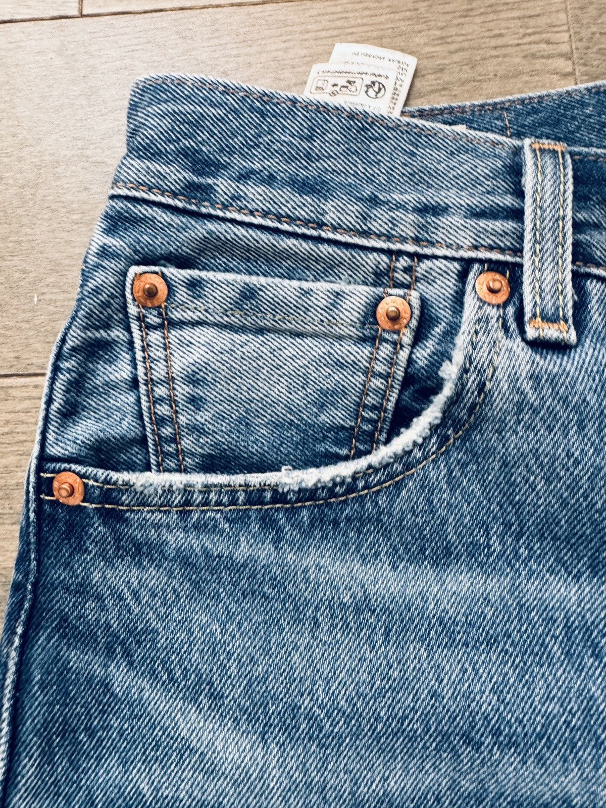Levi's × Levi's Made & Crafted × Levi's Vintage Clothing Levi's Premium 501 ‘93 STRAIGHT FIT MEN'S JEANS 30 x 29 Size US 30 / EU 46 - 5 Thumbnail