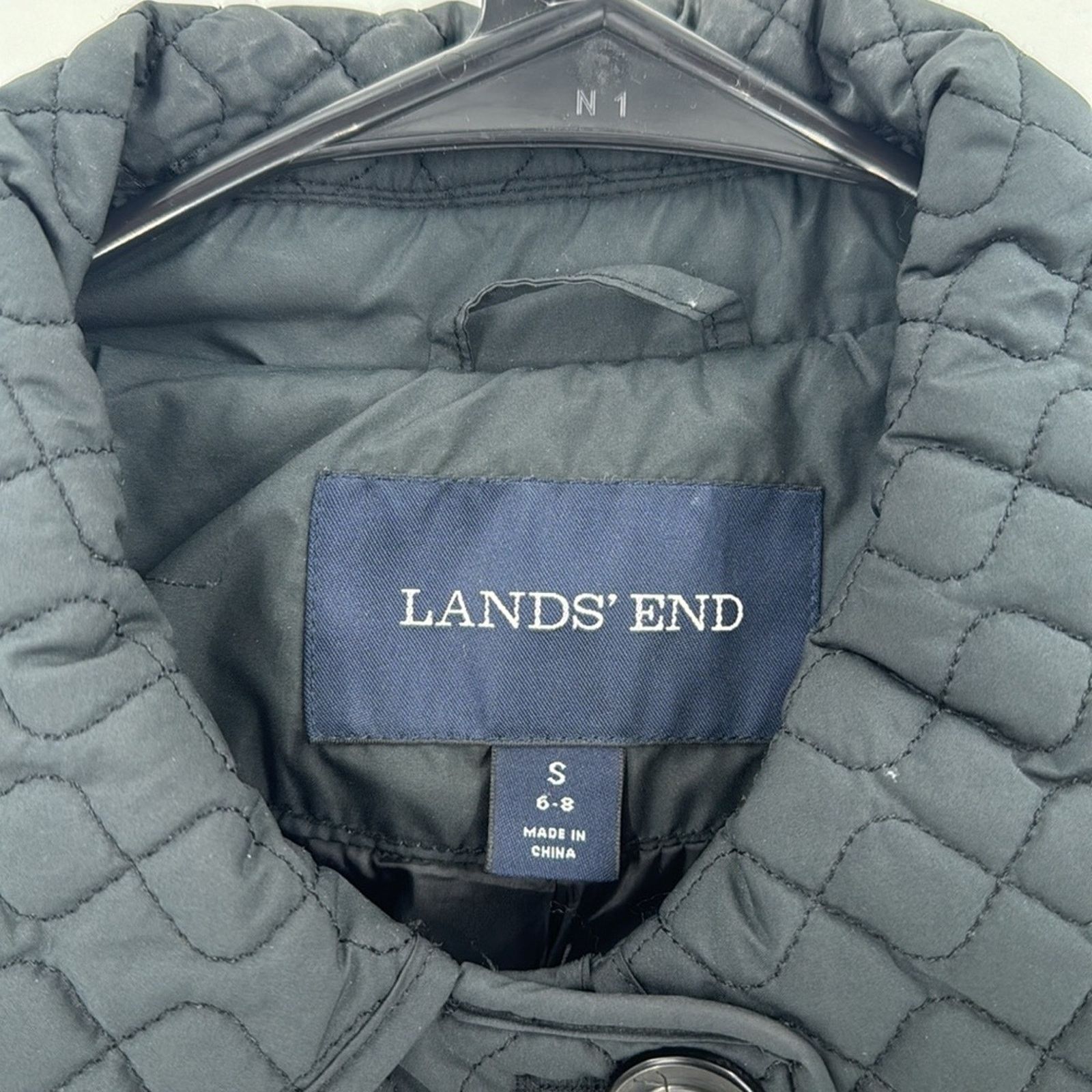 Lands' End Lands' End Quilted Primaloft Coat longline Chore Jacket Size S / US 4 / IT 40 - 2 Thumbnail