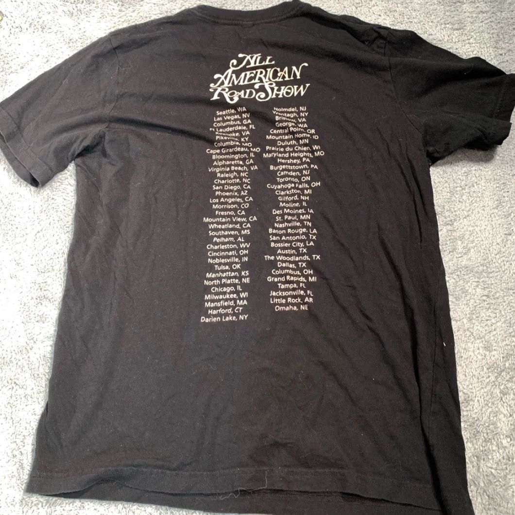 Vintage Chris Stapleton All American Road Show Large Tee T-Shirt Women Black L Size L / US 10 / IT 46 - 6 Thumbnail