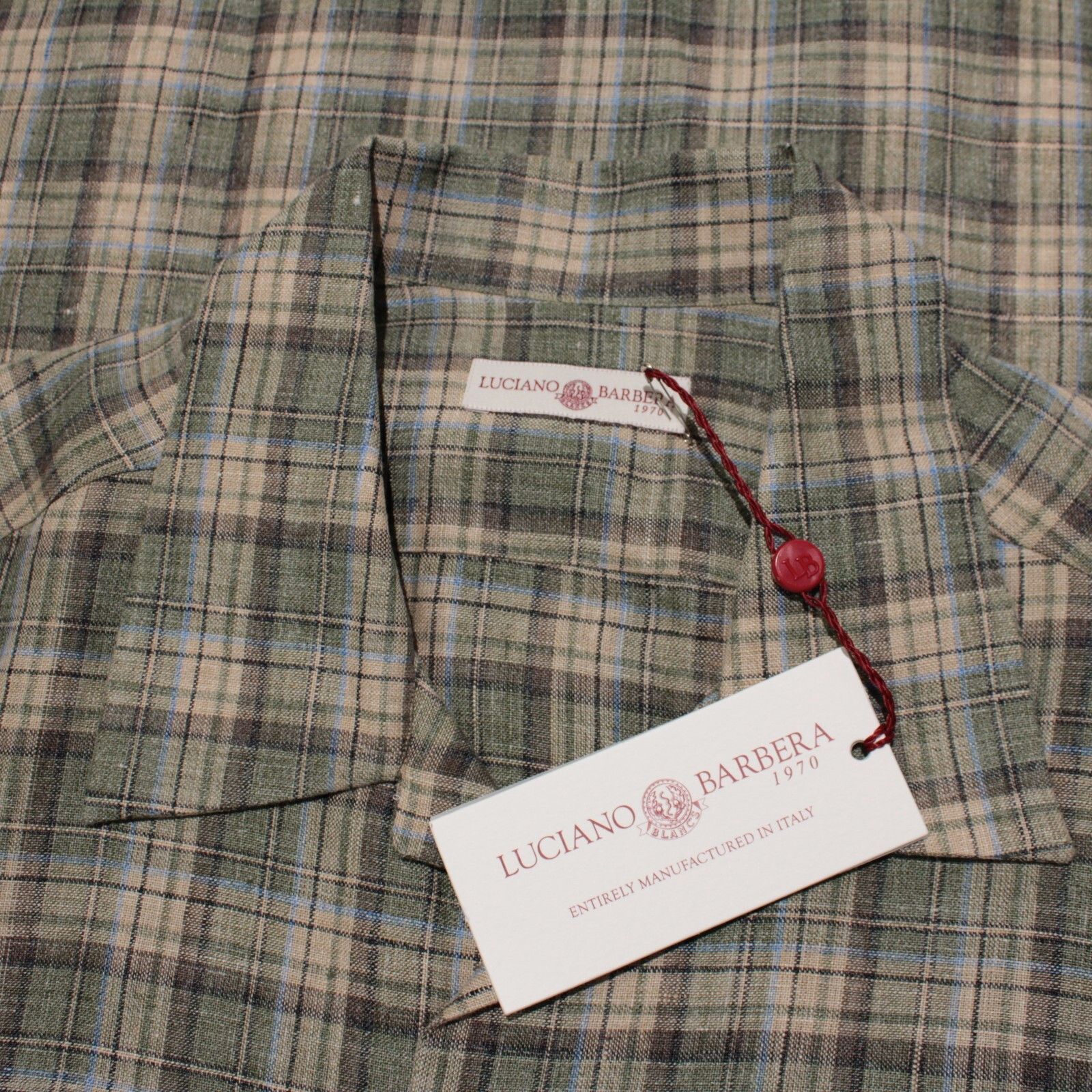 Luciano Barbera Luciano Barbera New with tags Shirt Size M US In Green Size US M / EU 48-50 / 2 - 1 Thumbnail