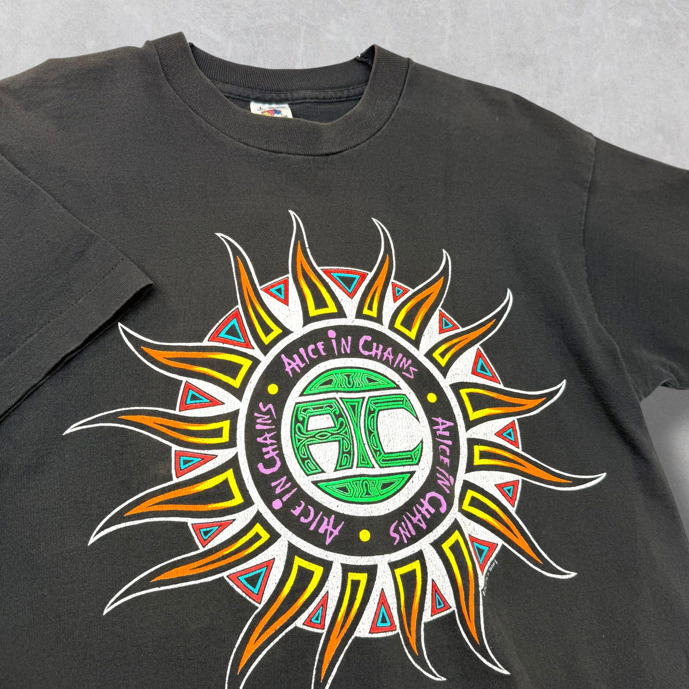 Vintage Vintage 1992 Alice In Chains Dirt Tour "Would?" Tee L Size US L / EU 52-54 / 3 - 3 Thumbnail