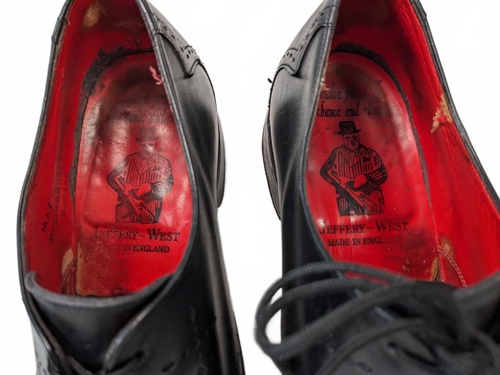 Jeffery West Jeffery West U.K. Oxford Brogue Men Leather Shoes US 10 Size US 10 / EU 43 - 10 Thumbnail