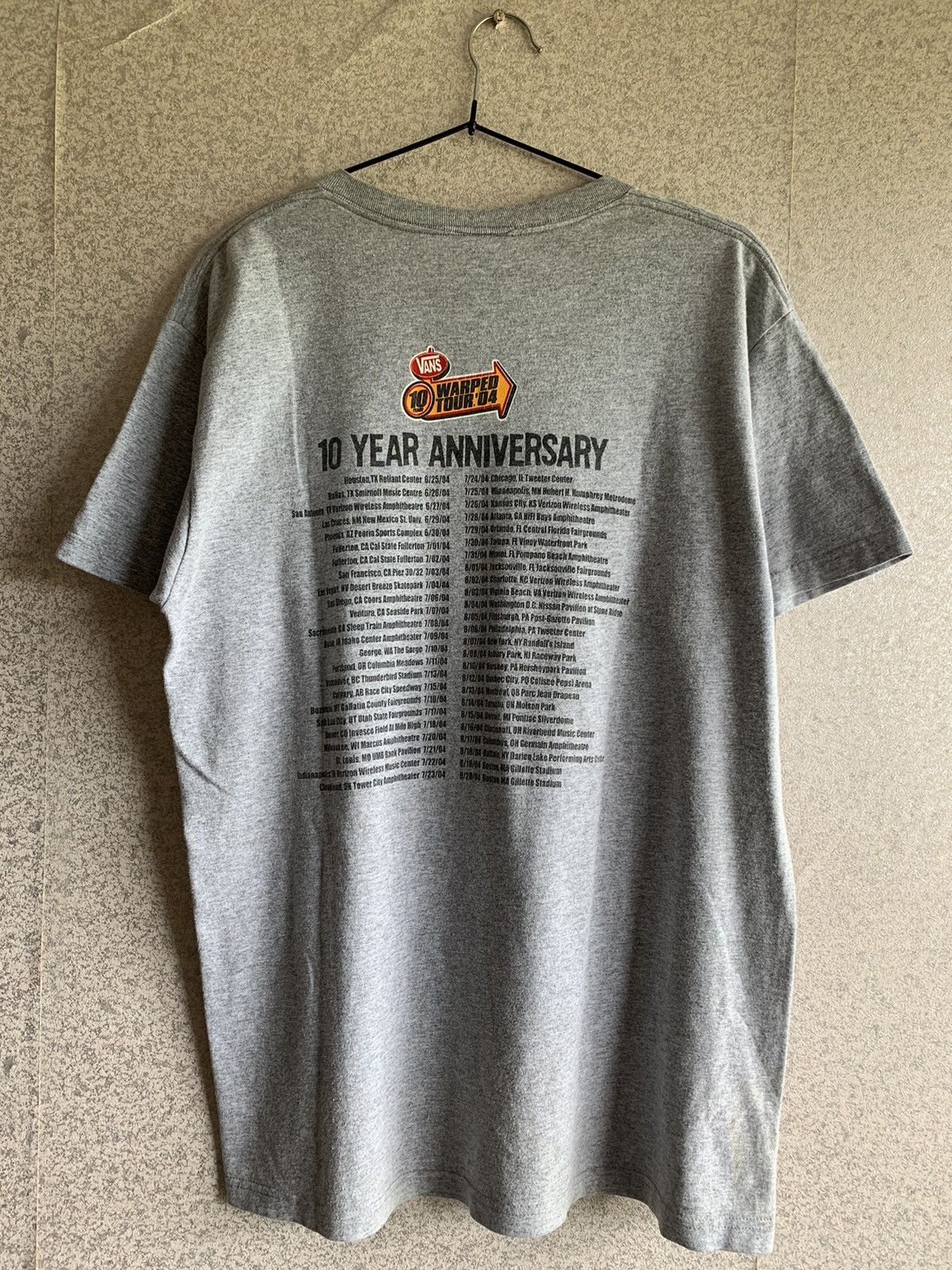 Other Vintage Vans Warped Tour 2004 ‘10 Anniversary’ Size US M / EU 48-50 / 2 - 2 Thumbnail