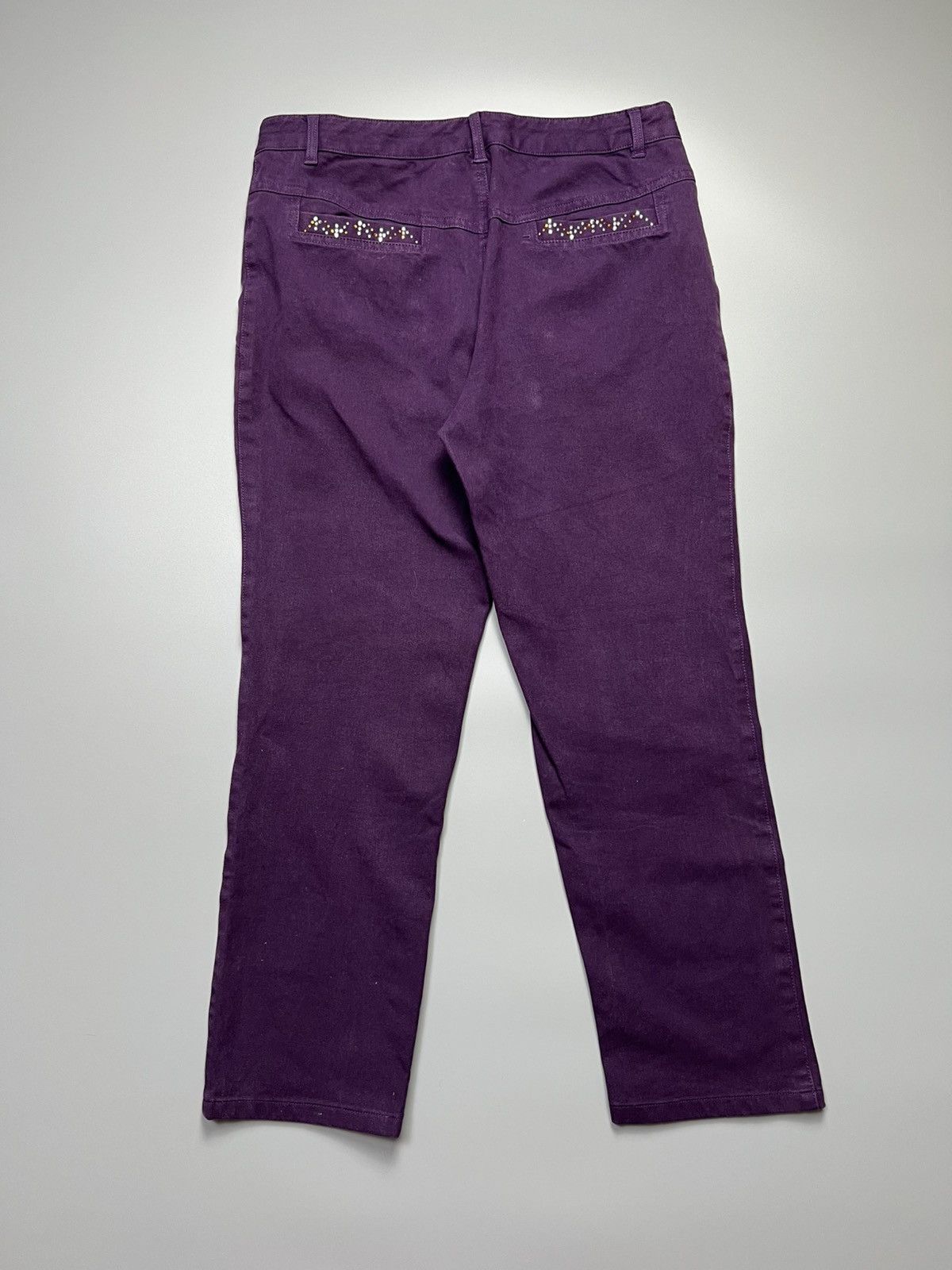Vivienne Westwood Vivienne Westwood - SS/1994 Orb Logo Swarovski Pants Size 32" / US 10 / IT 46 - 6 Thumbnail