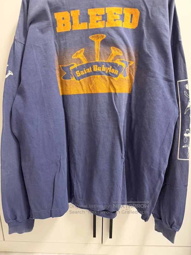 Saint Michael Saint Michael Round Neck Washed Long Sleeve Size US XL / EU 56 / 4 - 7 Thumbnail