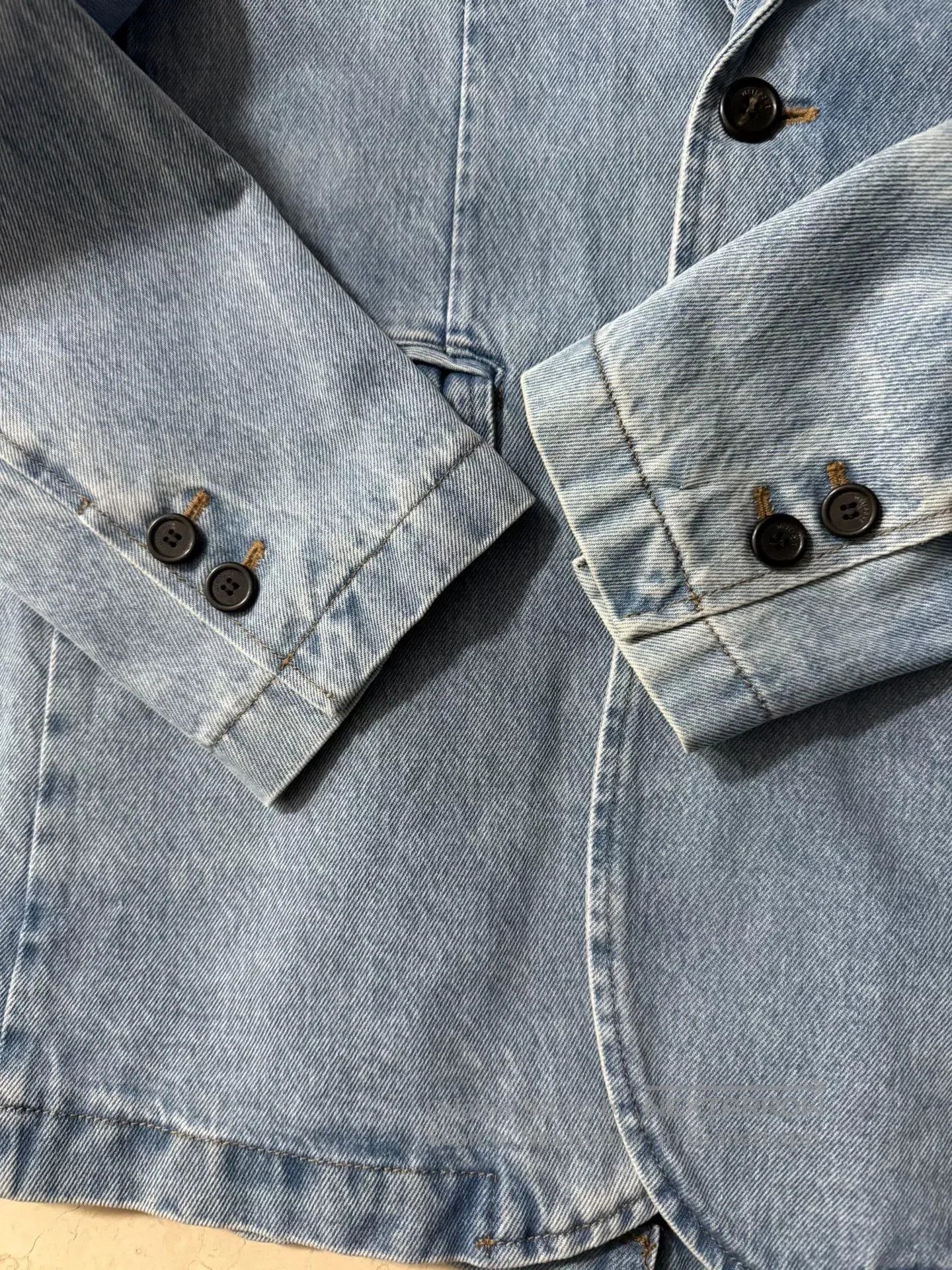 WE11DONE We11done Denim Blazer Jacket. Size US S / EU 44-46 / 1 - 5 Thumbnail