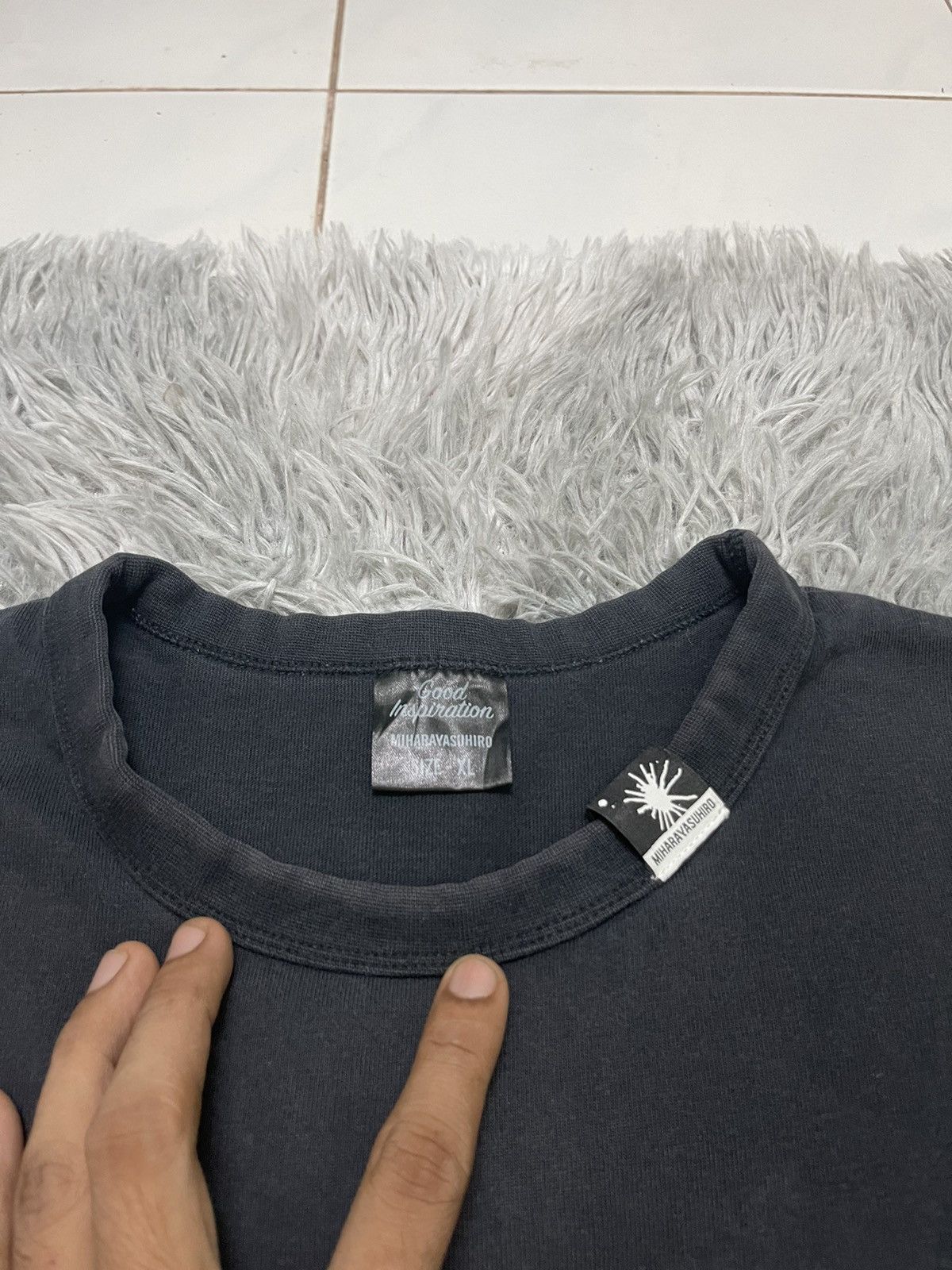 GU × Maison MIHARA YASUHIRO GU X MIHARAYASUHIRO GOOD INSPIRATION TSHIRT Size US XL / EU 56 / 4 - 6 Thumbnail