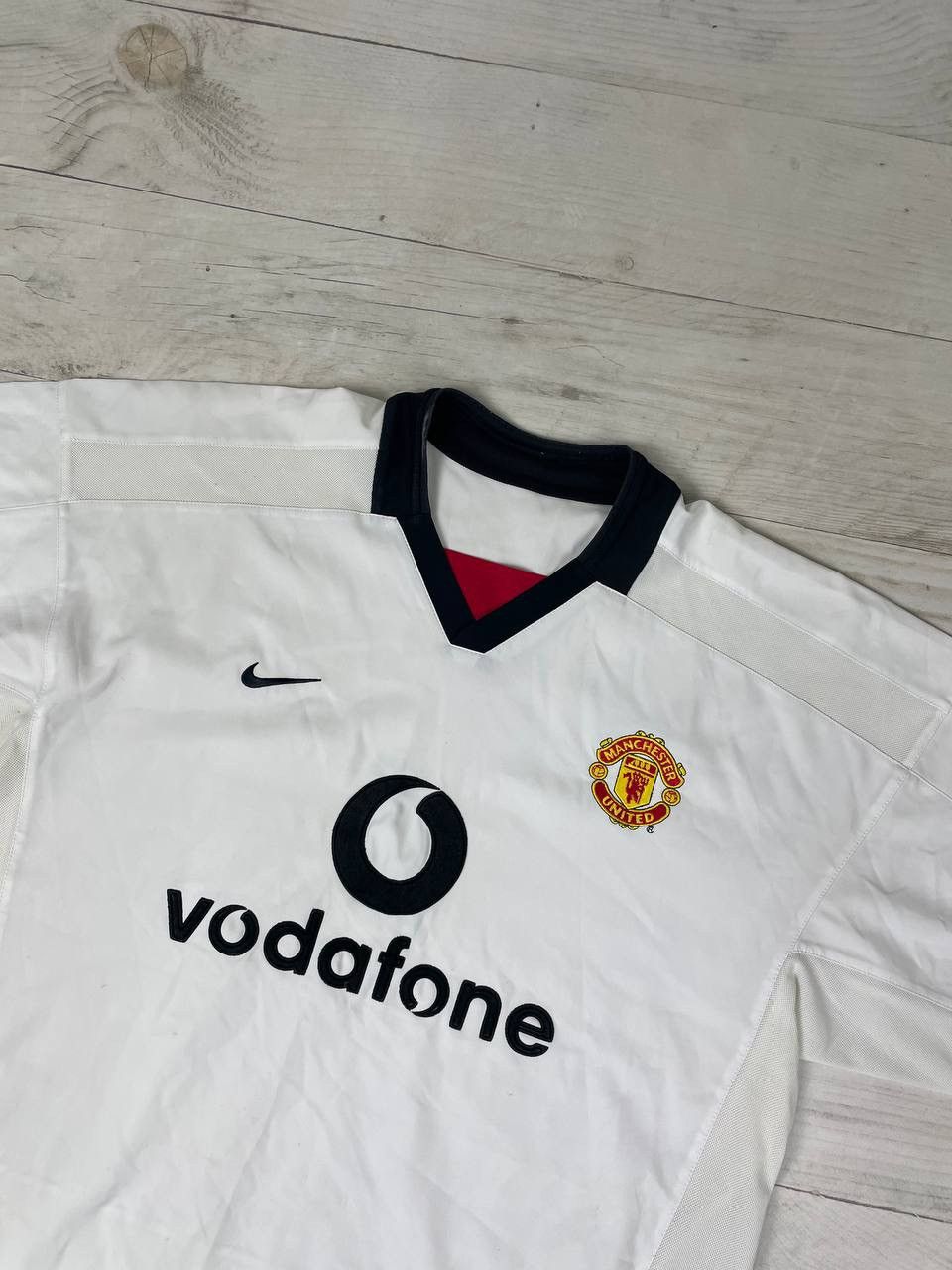 Nike Nike Manchester United 2002 2003 Away Shirt Soccer Jersey Size US XL / EU 56 / 4 - 2 Thumbnail