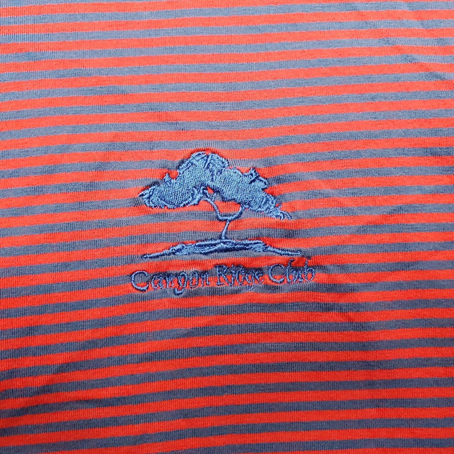 Peter Millar Peter Millar Shirt Mens Large Blue Red Striped Polo 100% Mercerized Cotton Golf Size US L / EU 52-54 / 3 - 4 Thumbnail