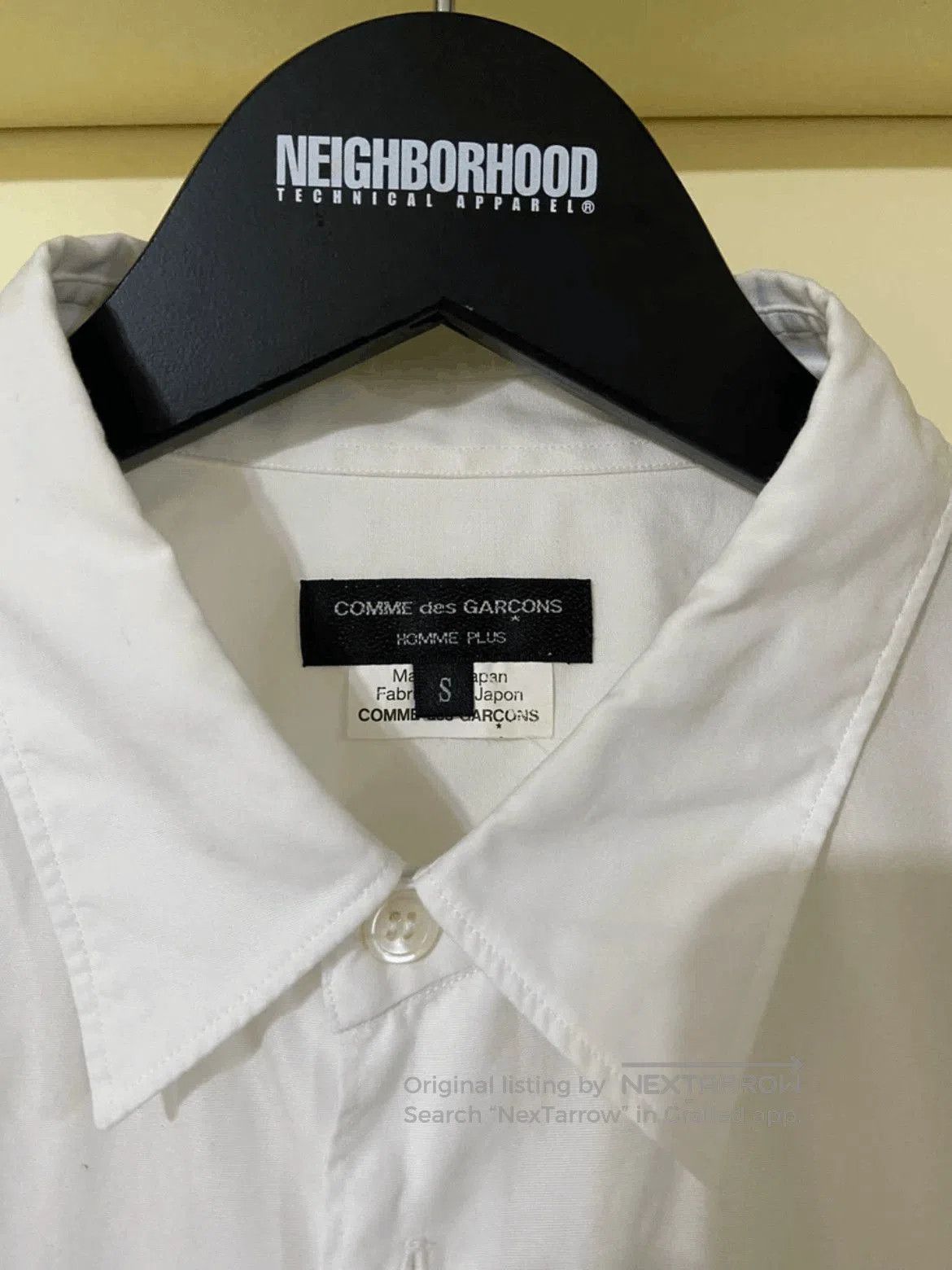 Comme des Garcons Homme Plus Comme Des Garcons Homme Plus 15SS Slogan Shirt. Size US S / EU 44-46 / 1 - 4 Thumbnail