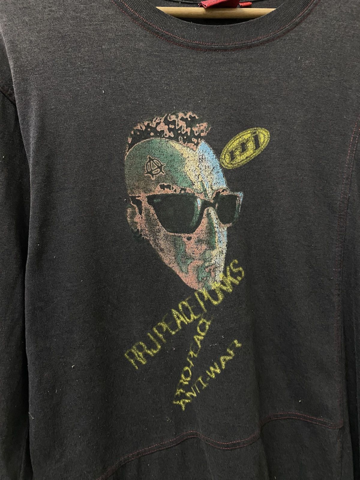 Vintage Vintage Retro punk shirt Size US L / EU 52-54 / 3 - 2 Thumbnail