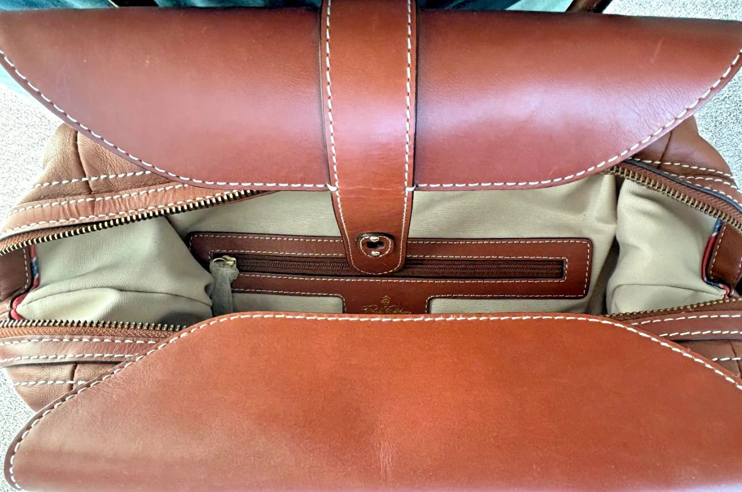 Brooks Brothers Brooks Brothers Rich Cognac Leather Doctor Bag Satchel NWT Size ONE SIZE - 6 Thumbnail