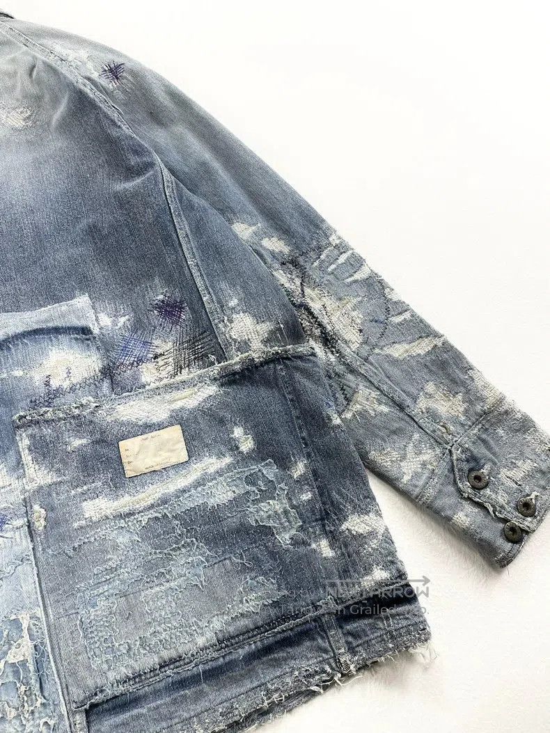 Kapital Kapital Boro Patchwork Denim Jacket. Size US M / EU 48-50 / 2 - 5 Thumbnail