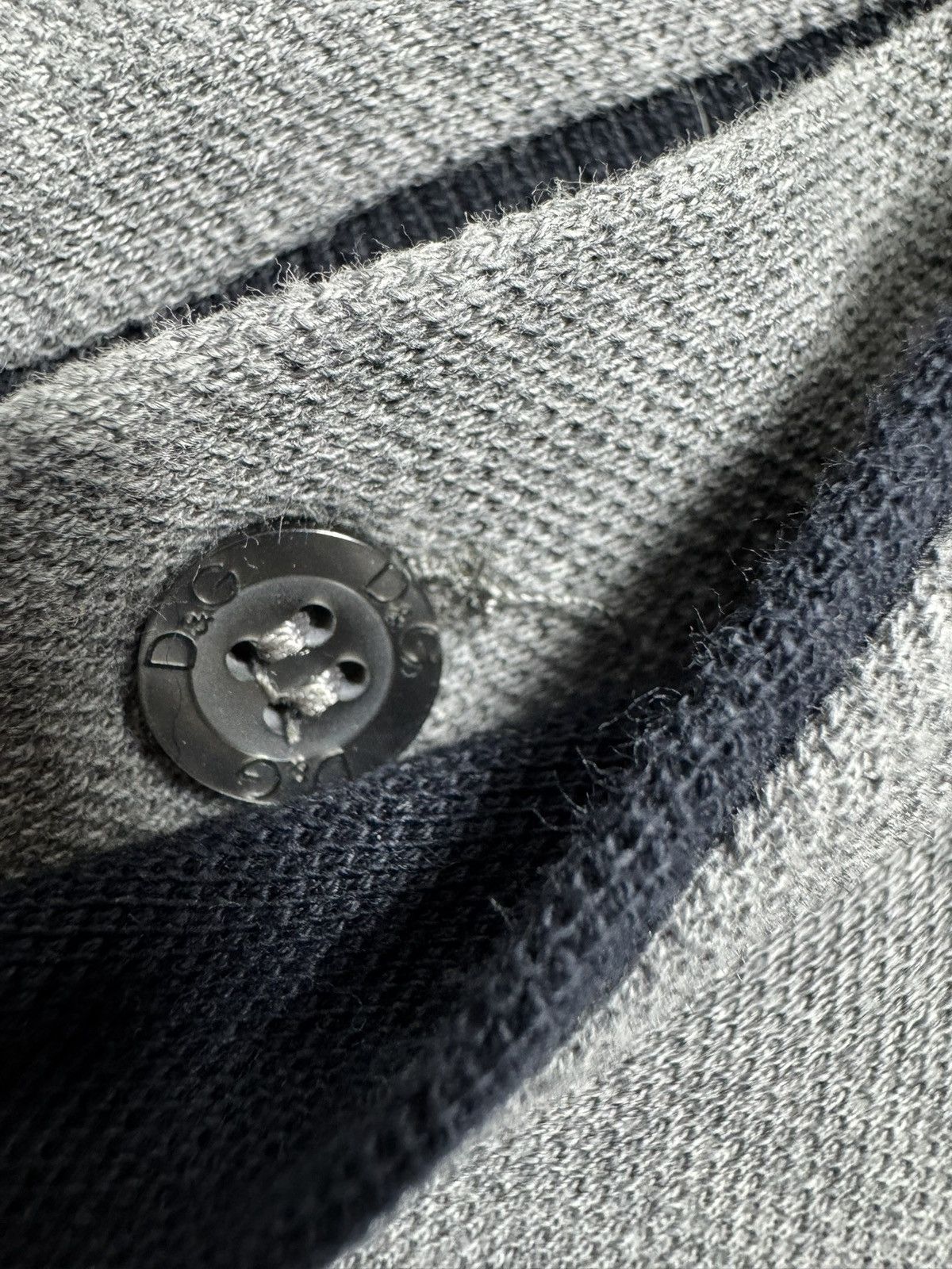 Dolce & Gabbana Dolce & Gabbana DG Luxury Polo Shirt Size 50 Grey Size US M / EU 48-50 / 2 - 7 Thumbnail