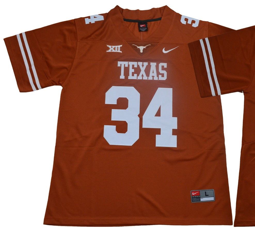 Other Men's NCAA Texas Longhorns 34 Ricky Williams Orange Jersey Size US M / EU 48-50 / 2 - 1 Thumbnail