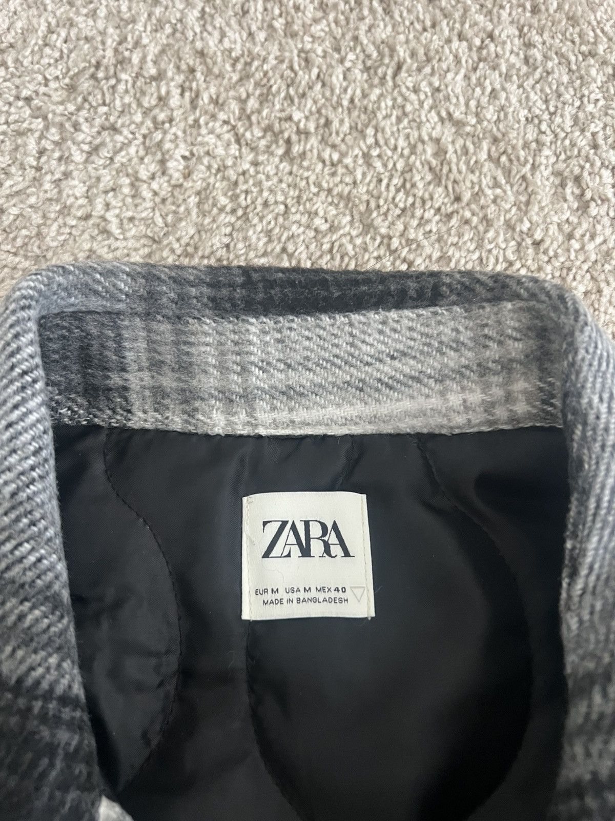 Zara Zara Flannel Jacket Size US M / EU 48-50 / 2 - 2 Thumbnail